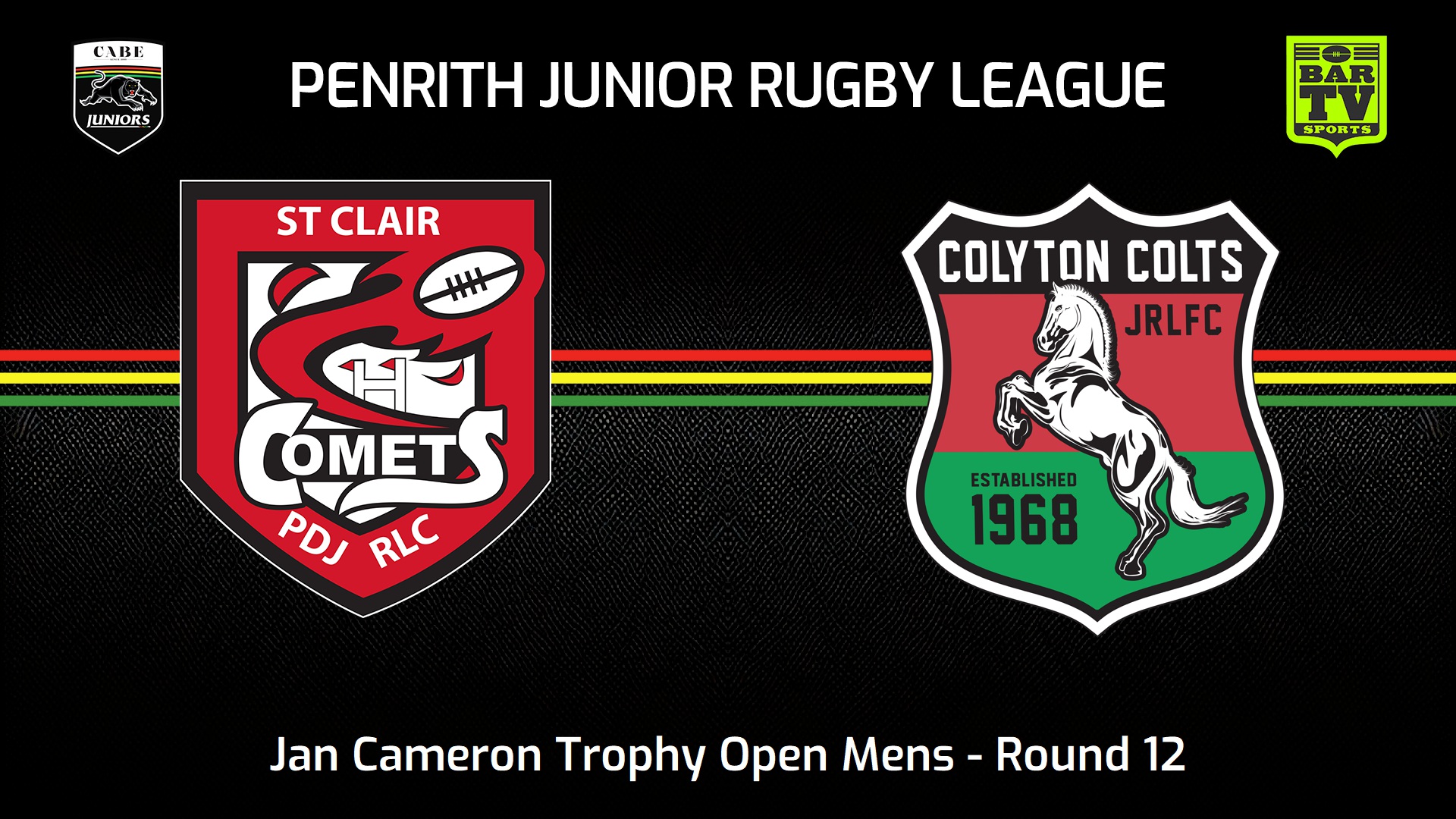 240707-video-Penrith & District Junior Rugby League Round 12 - Open Men Division 3 - St Clair v Colyton Colts Slate Image