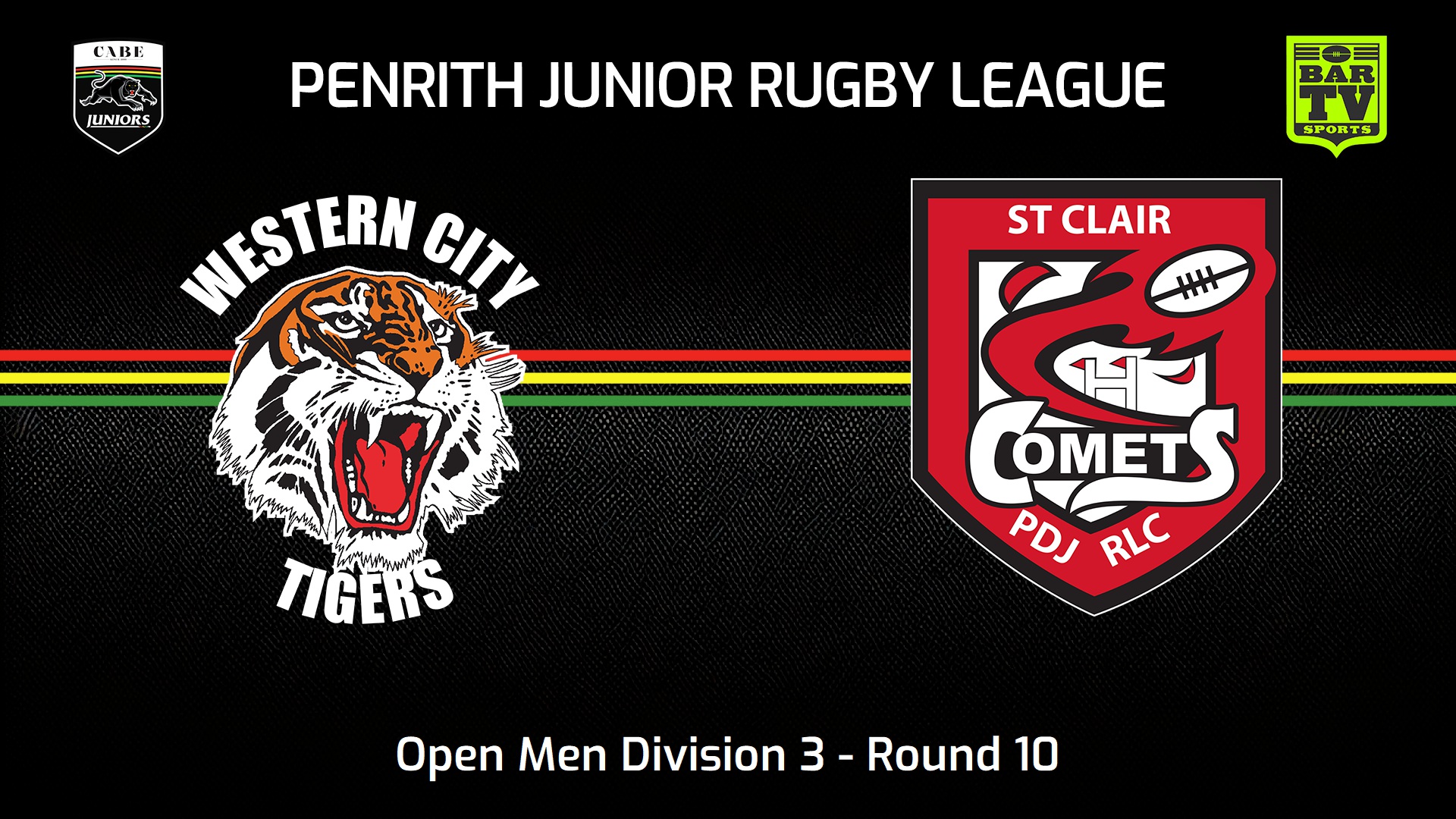 240622-video-Penrith & District Junior Rugby League Round 10 - Open Men Division 3 - Western City Tigers v St Clair Slate Image