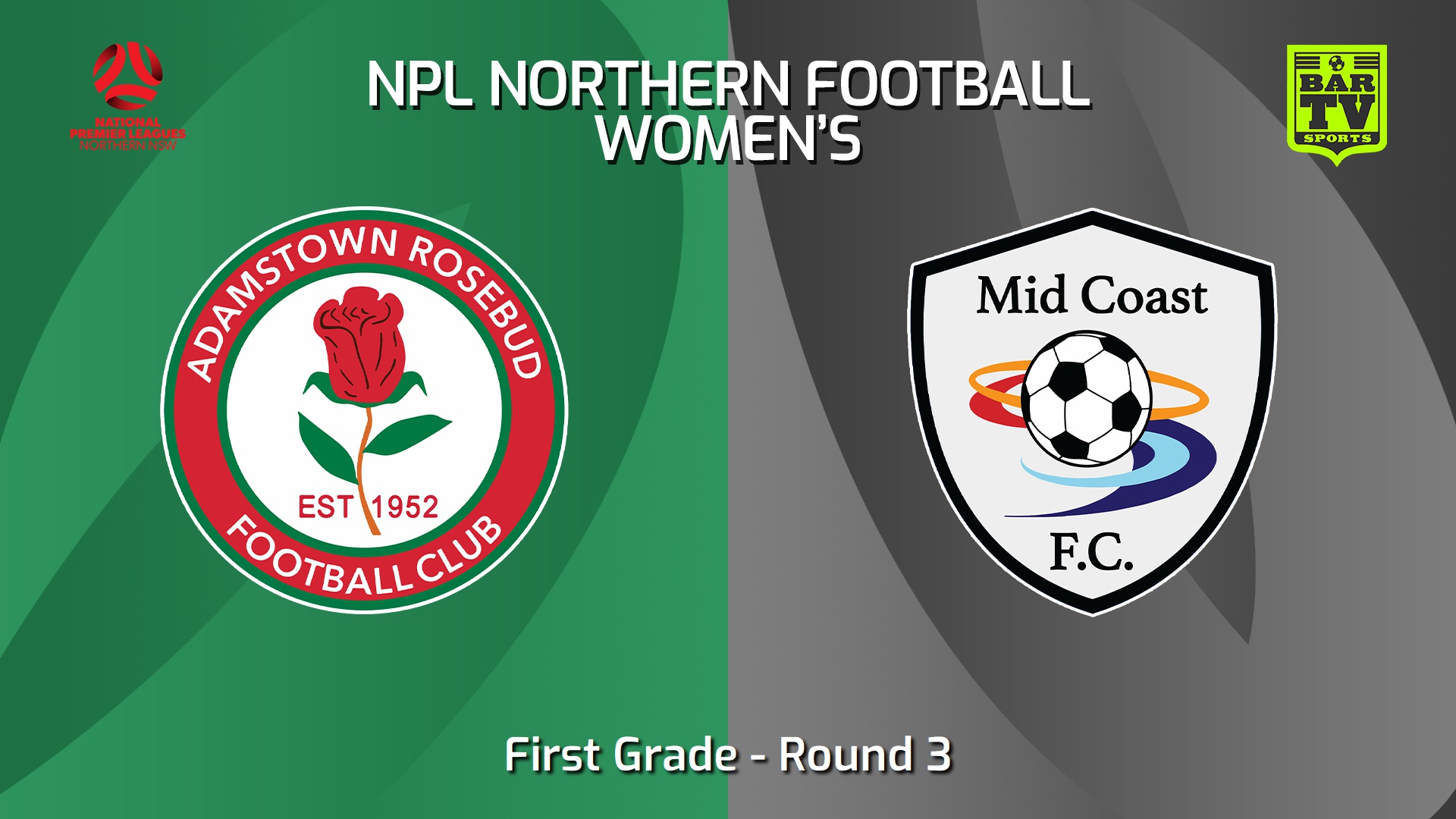 240309-NNSW NPLW Round 3 - Adamstown Rosebud JFC W v Mid Coast FC W Slate Image