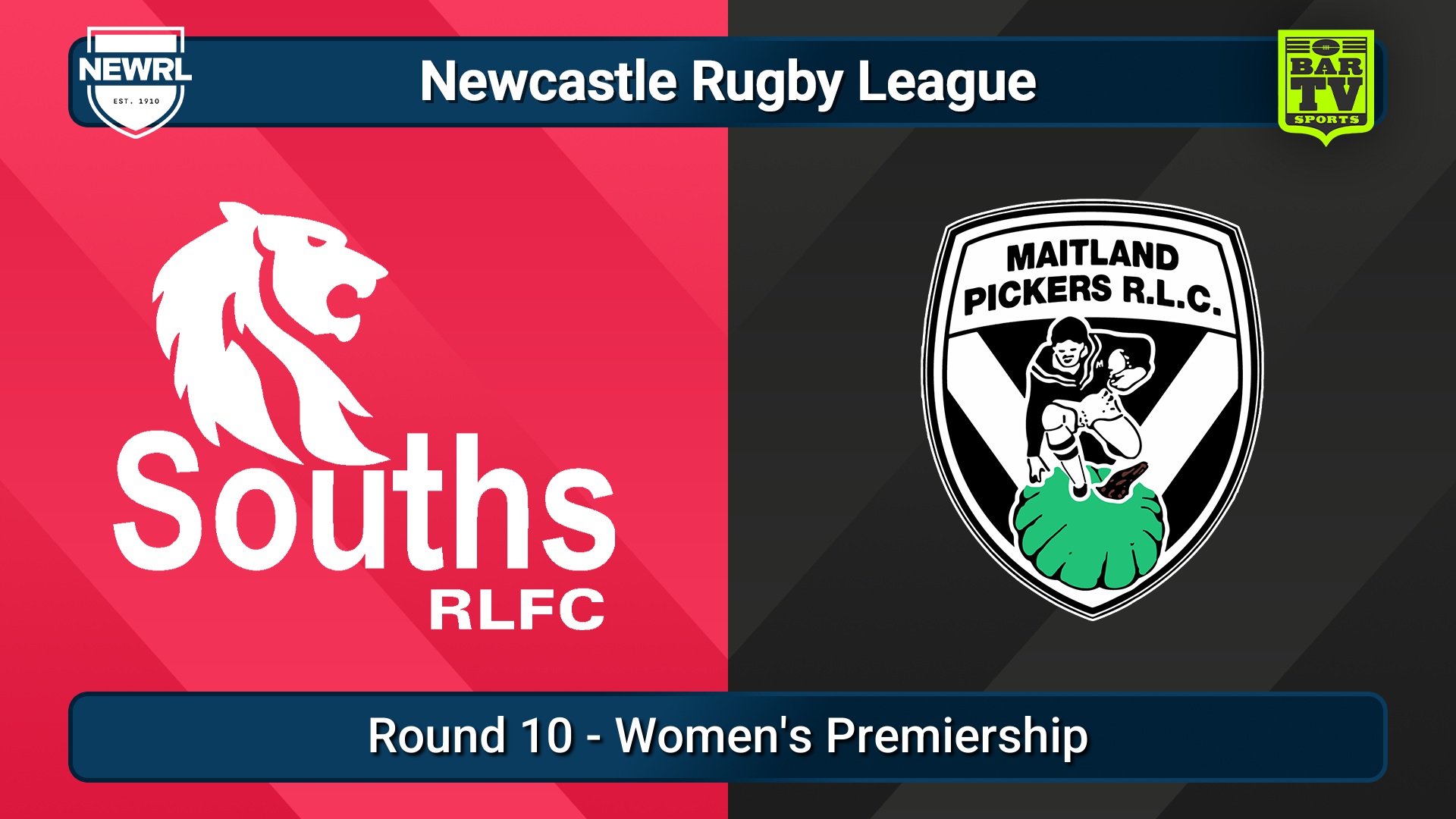 250713-video-Newcastle RL Round 10 - Women's Premiership - South Newcastle Lions v Maitland Pickers Slate Image