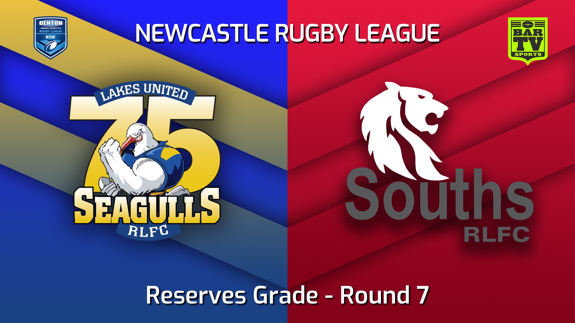 220507-Newcastle Round 7 - Reserve Grade - Lakes United v South Newcastle Lions Slate Image