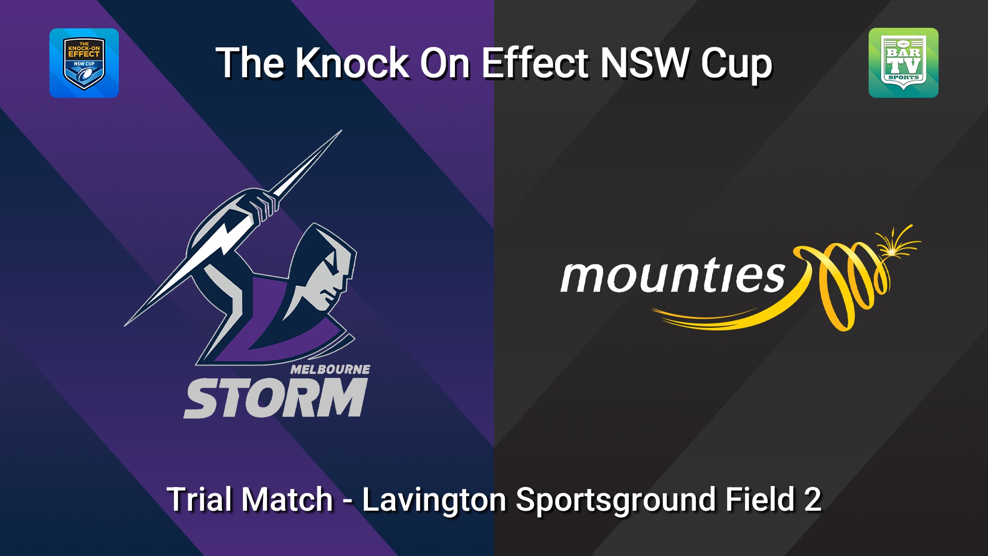260221-video-The Knock-On Effect NSW Cup Trial Match - Melbourne Storm v Mounties Slate Image