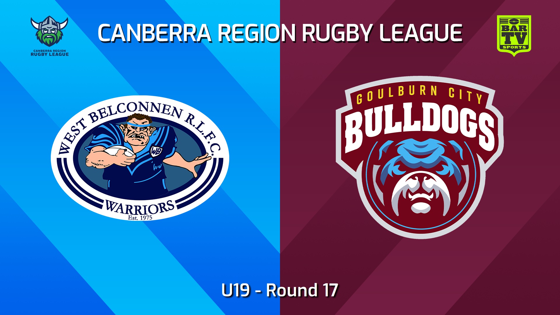 240811-video-Canberra Round 17 - U19 - West Belconnen Warriors v Goulburn City Bulldogs Slate Image