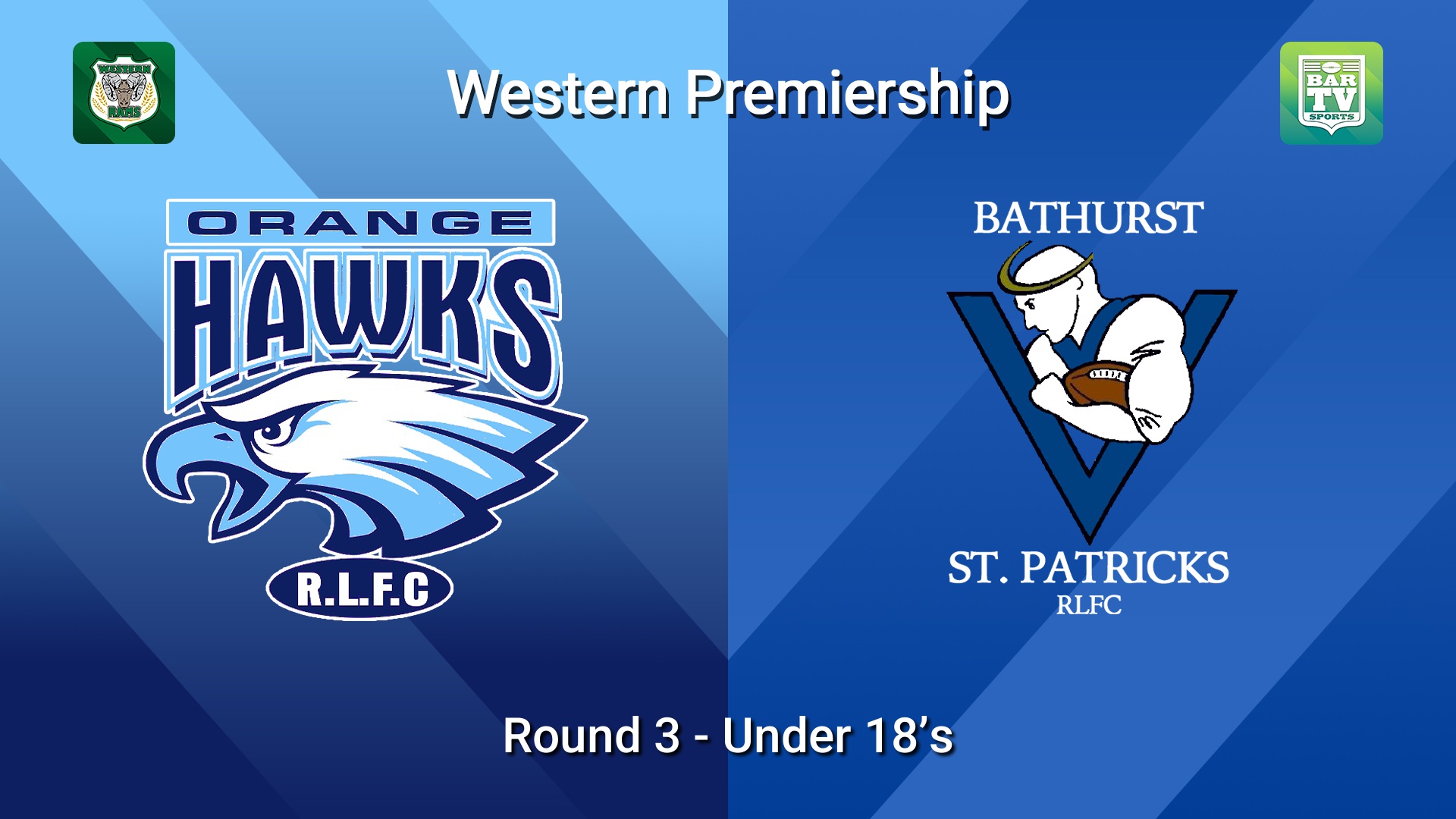 260503-video-Western Premiership Round 3 - Under 18’s - Orange Hawks v Bathurst St. Pats Slate Image