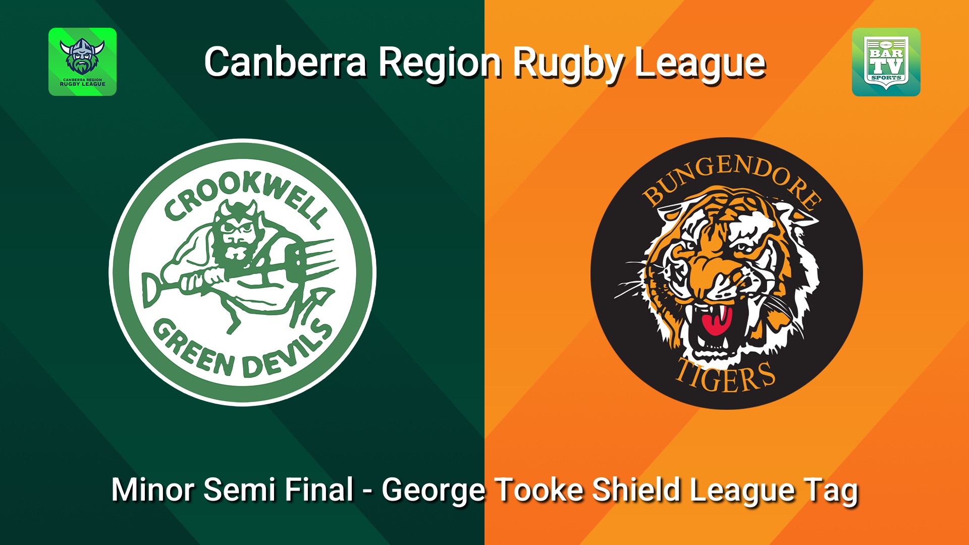 260830-video-Canberra Minor Semi Final - George Tooke Shield League Tag - Crookwell Green Devils v Bungendore Tigers Slate Image