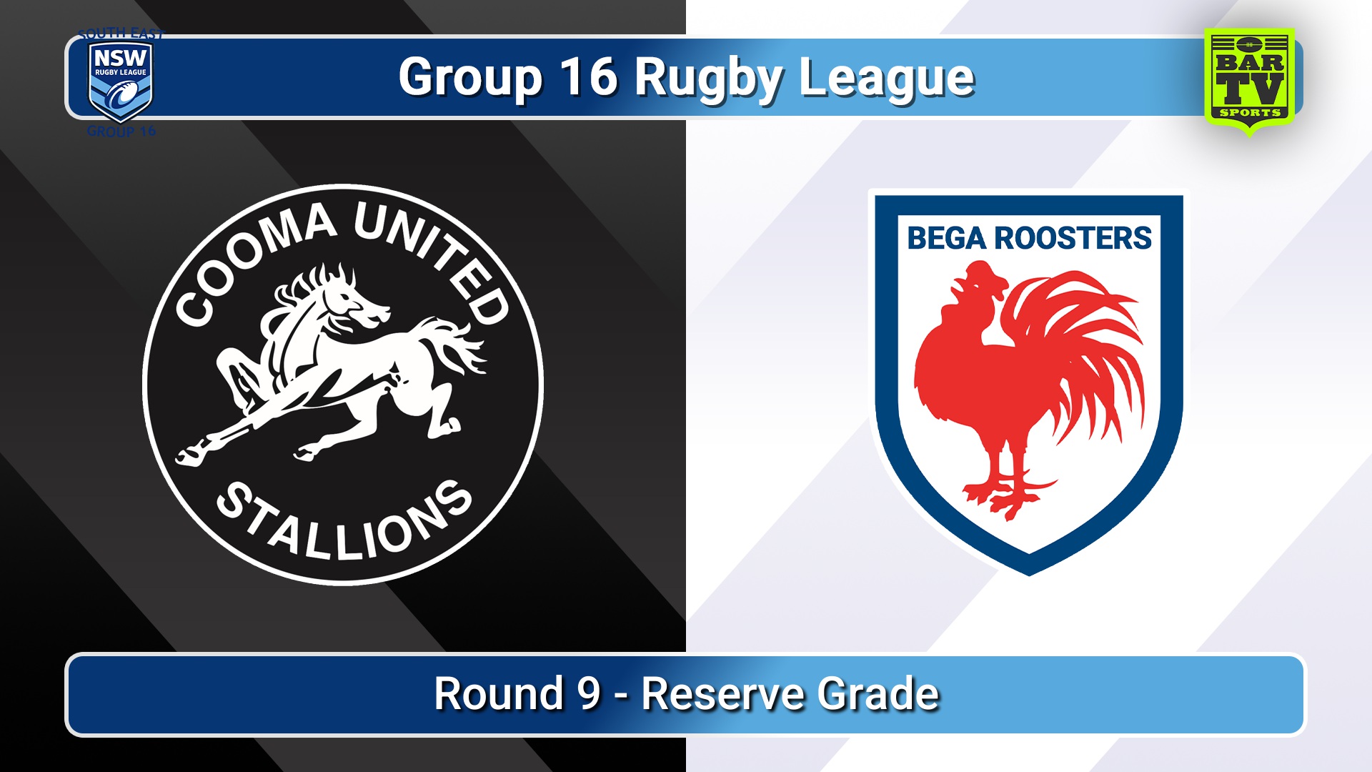 260628-video-Group 16 Rugby League  Round 9 - Reserve Grade - Cooma Stallions v Bega Roosters Slate Image