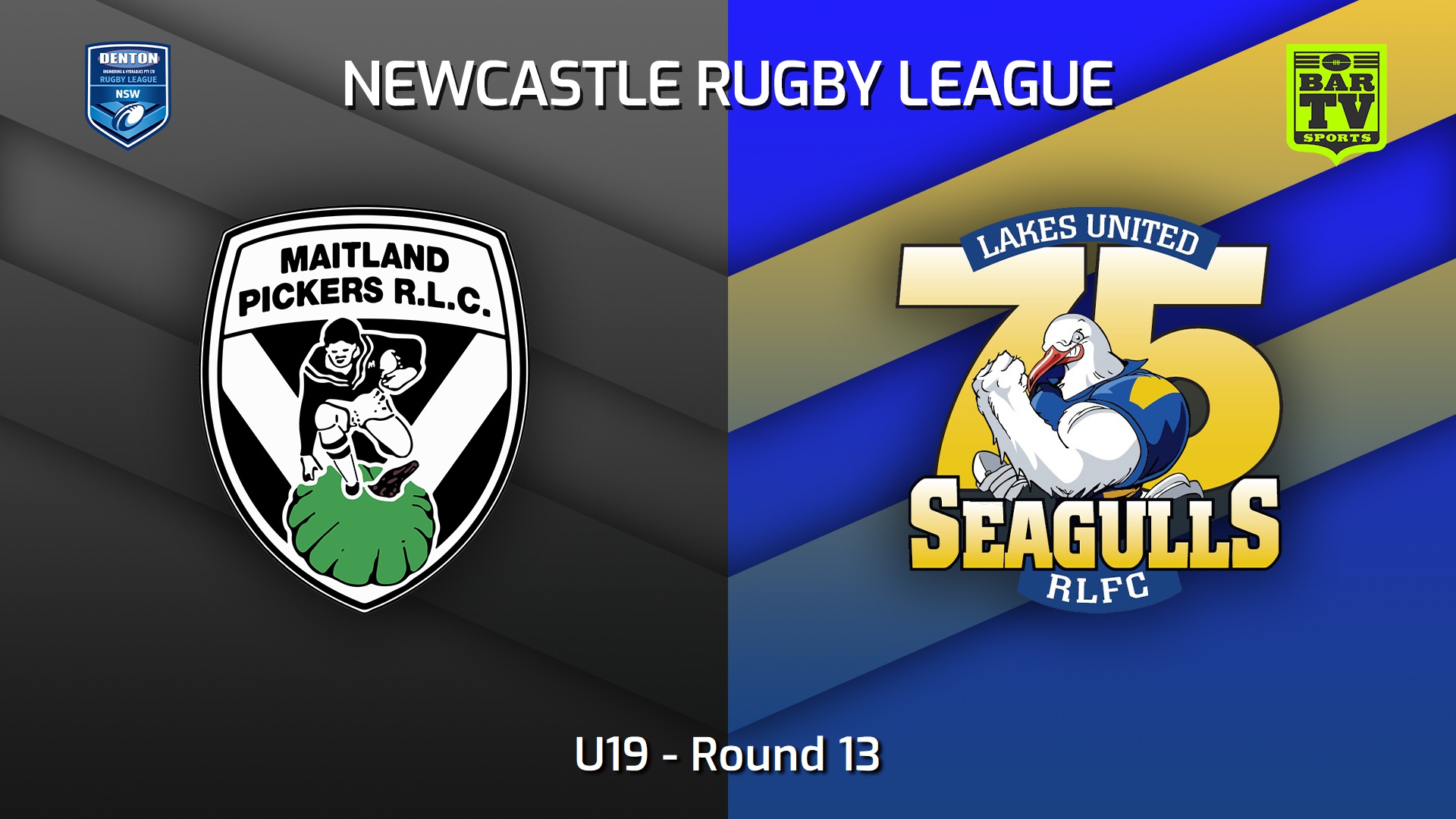 220625-Newcastle Round 13 - U19 - Maitland Pickers v Lakes United Slate Image