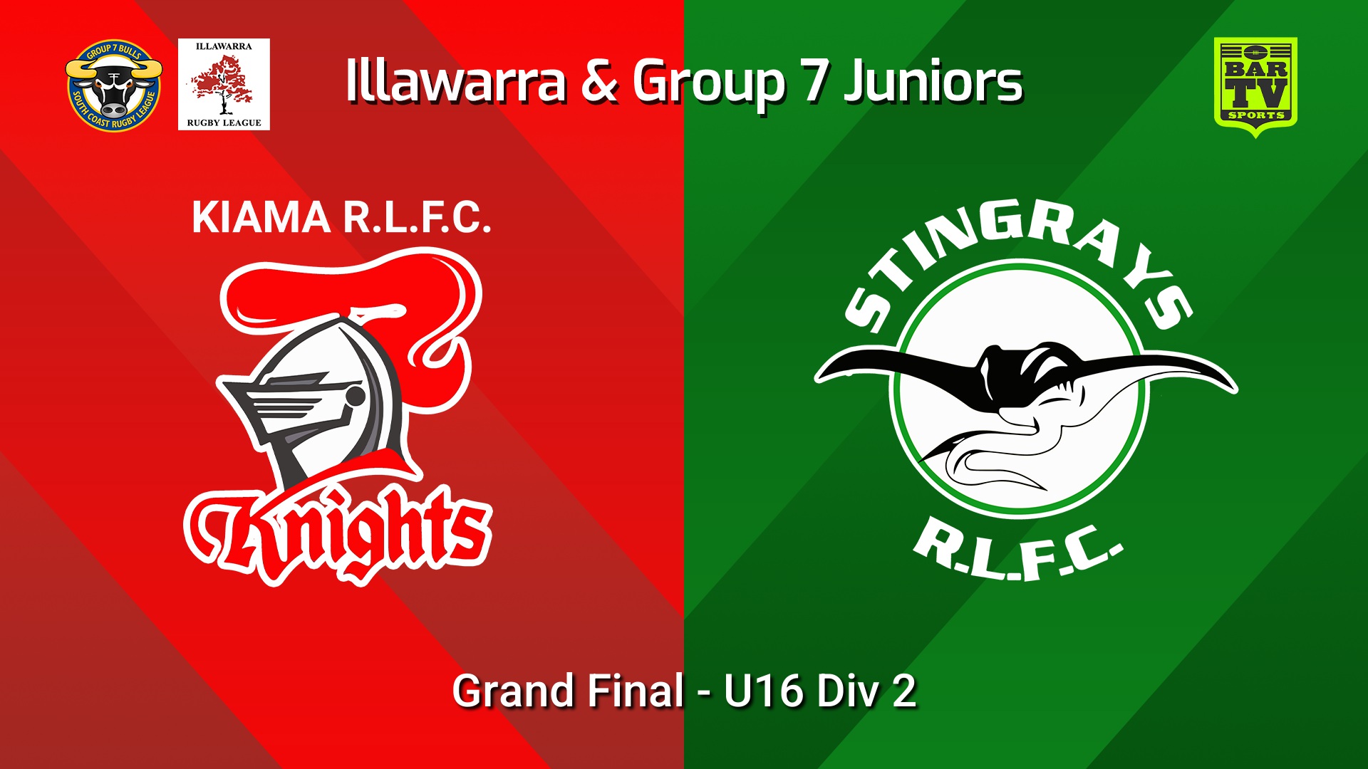 260912-video-Illawarra and Group 7 Merged Grand Final - U16 Div 2 - Kiama Junior Knights v Stingrays of Shellharbour Slate Image