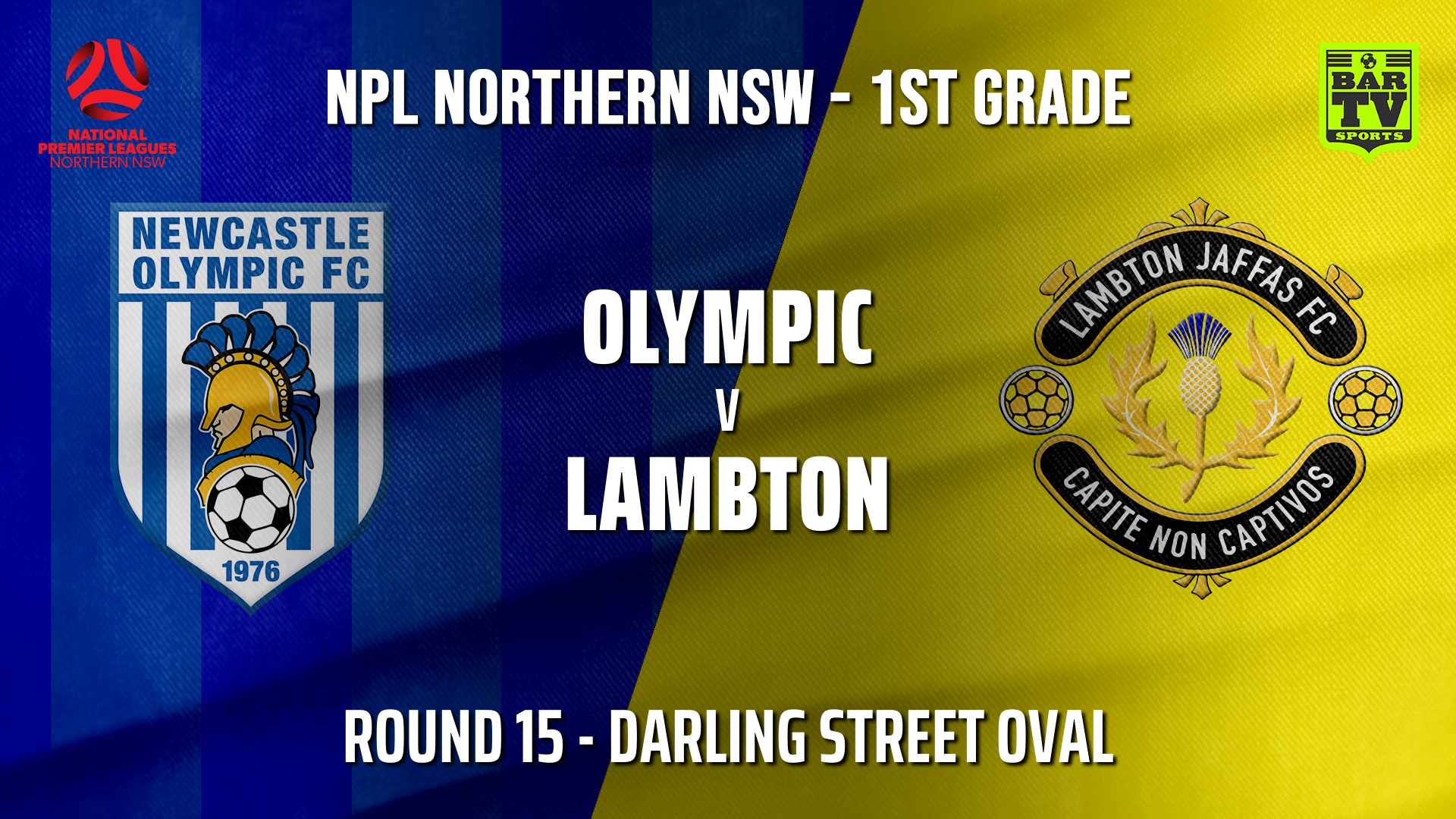 210717-NNSW NPL Round 15 - Newcastle Olympic v Lambton Jaffas FC Slate Image