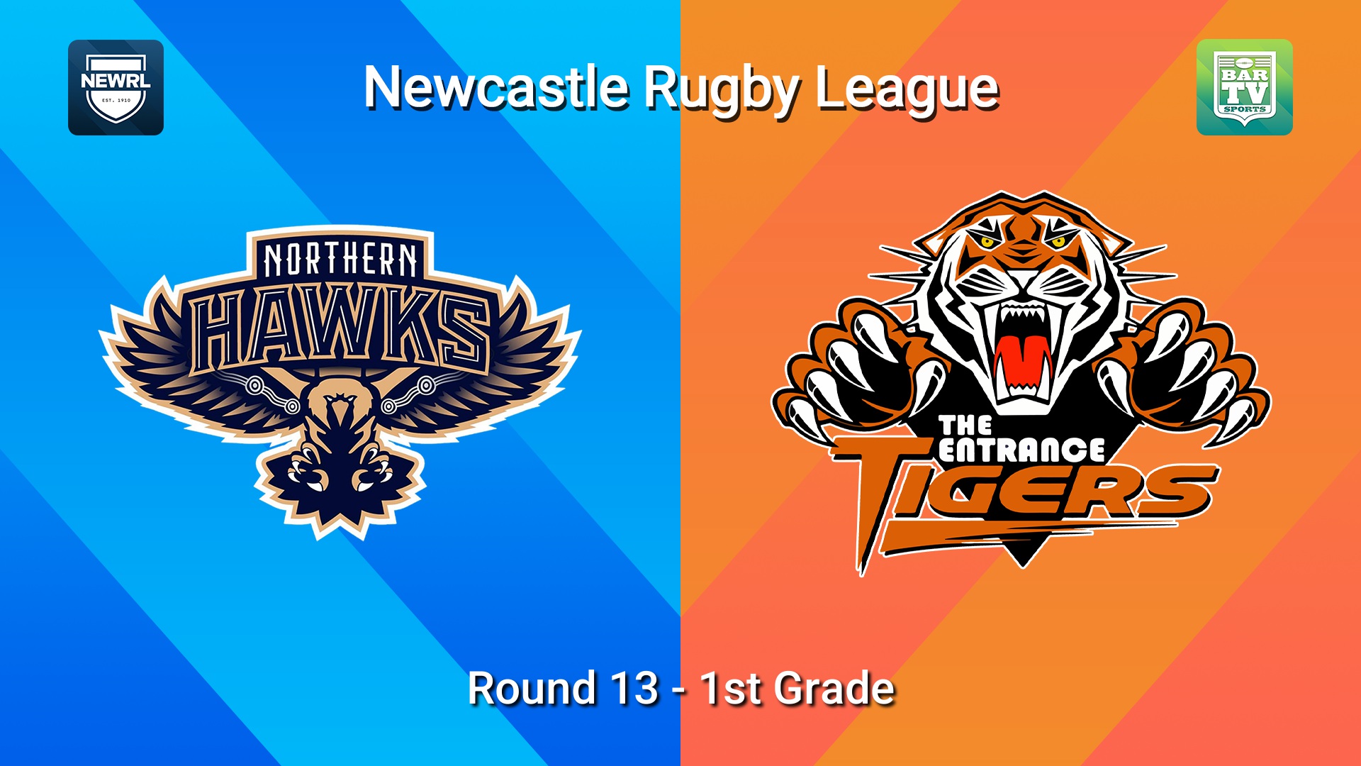 260712-video-Newcastle RL Round 13 - 1st Grade - Northern Hawks v The Entrance Tigers Slate Image