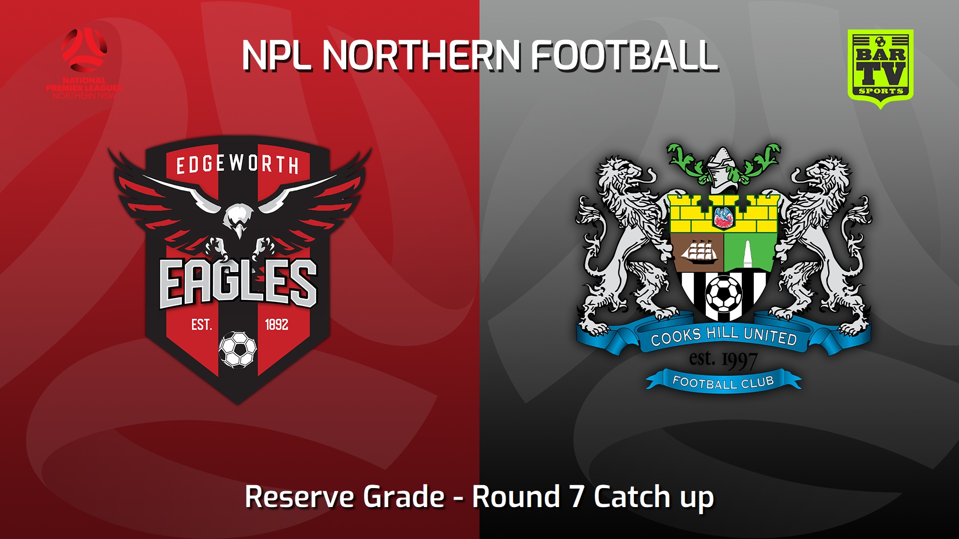 230607-NNSW NPLM Res Round 7 Catch up - Edgeworth Eagles Res v Cooks Hill United FC (Res) Slate Image