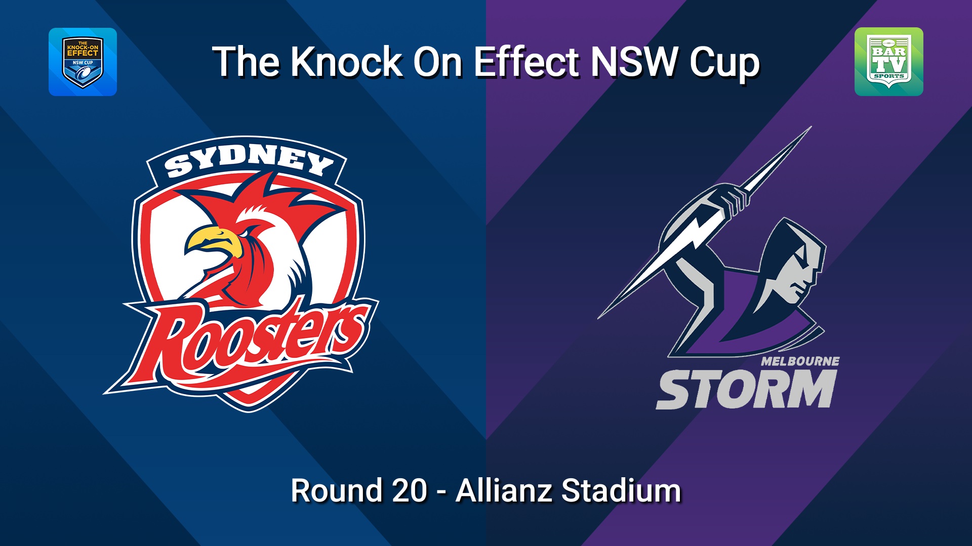 260717-video-The Knock-On Effect NSW Cup Round 20 - Sydney Roosters v Melbourne Storm Slate Image