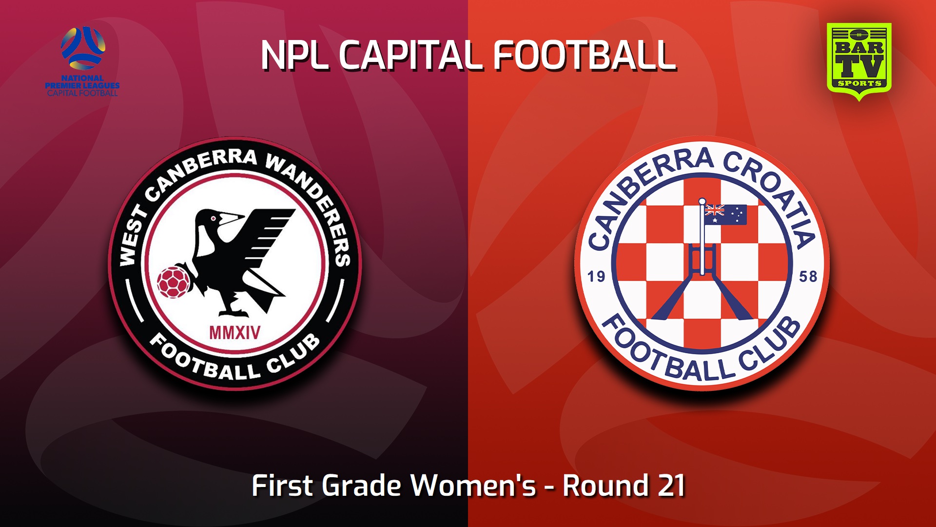 230903-Capital Womens Round 21 - West Canberra Wanderers FC (women) v Canberra Croatia FC (women) Slate Image