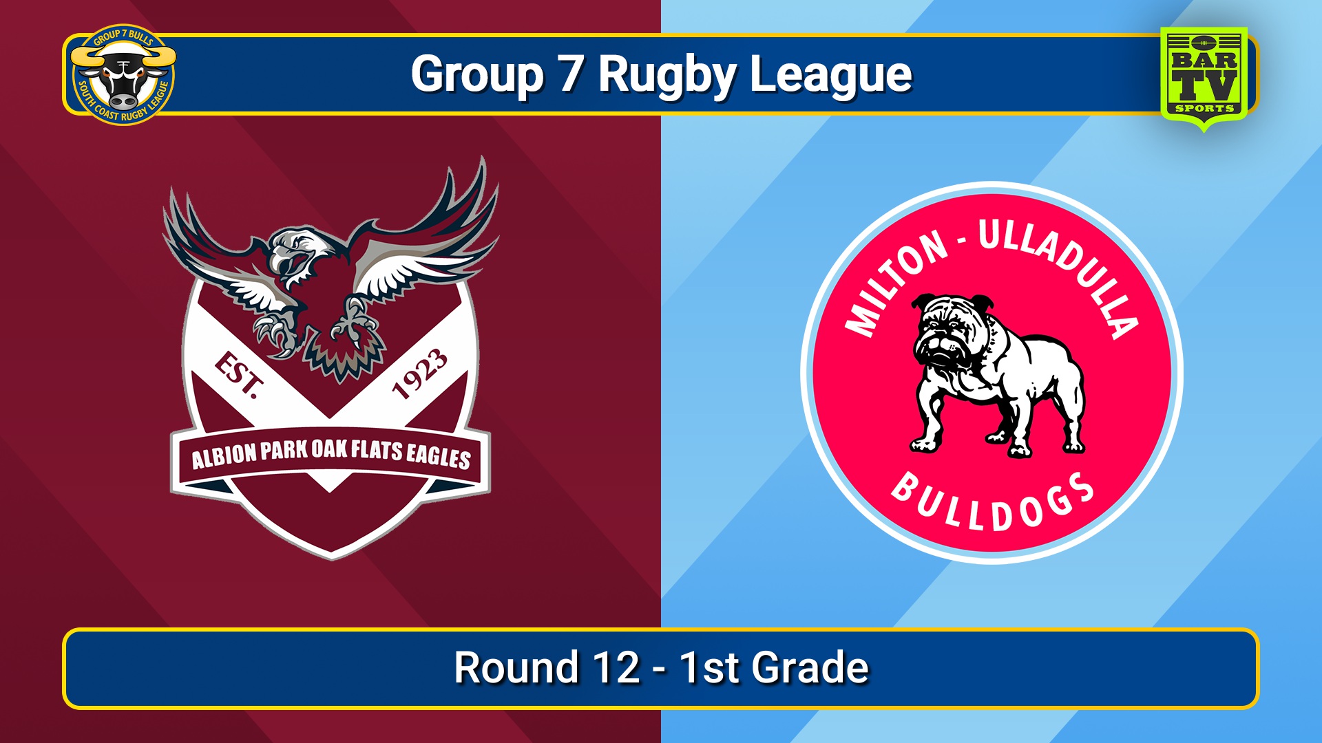 250705-video-South Coast Round 12 - 1st Grade - Albion Park Oak Flats v Milton-Ulladulla Bulldogs Minigame Slate Image