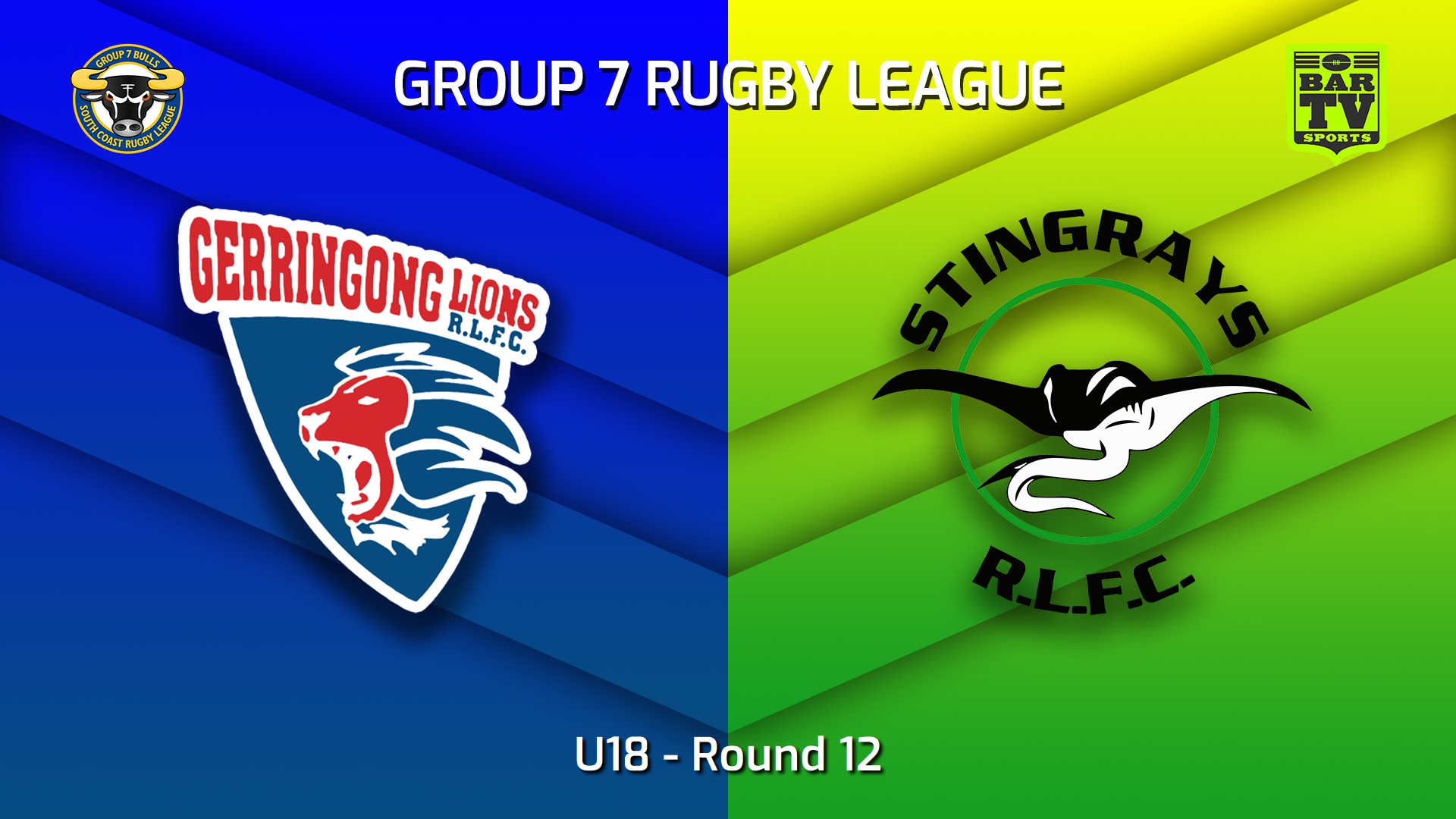 230624-South Coast Round 12 - U18 - Gerringong Lions v Stingrays of Shellharbour Slate Image