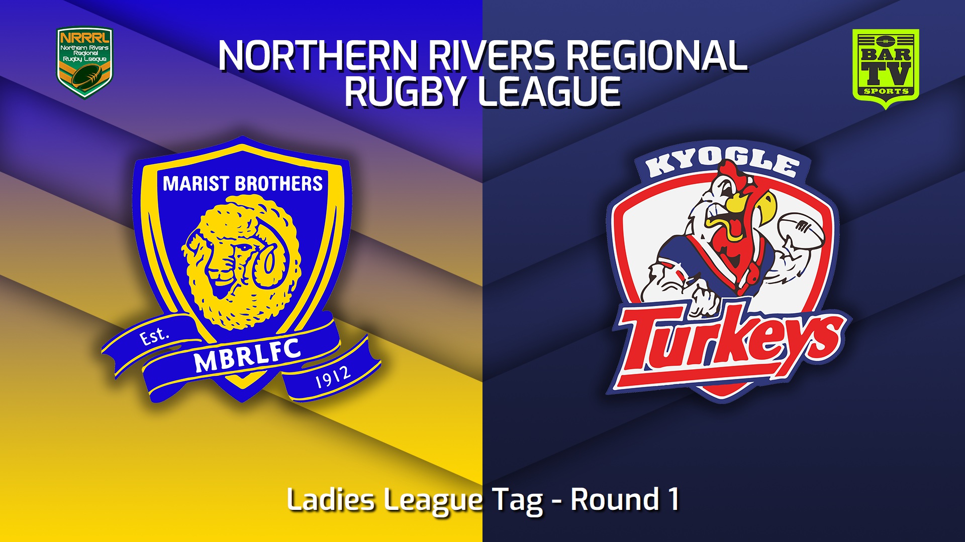 230416-Northern Rivers Round 1 - Ladies League Tag - Lismore Marist Brothers v Kyogle Turkeys Slate Image