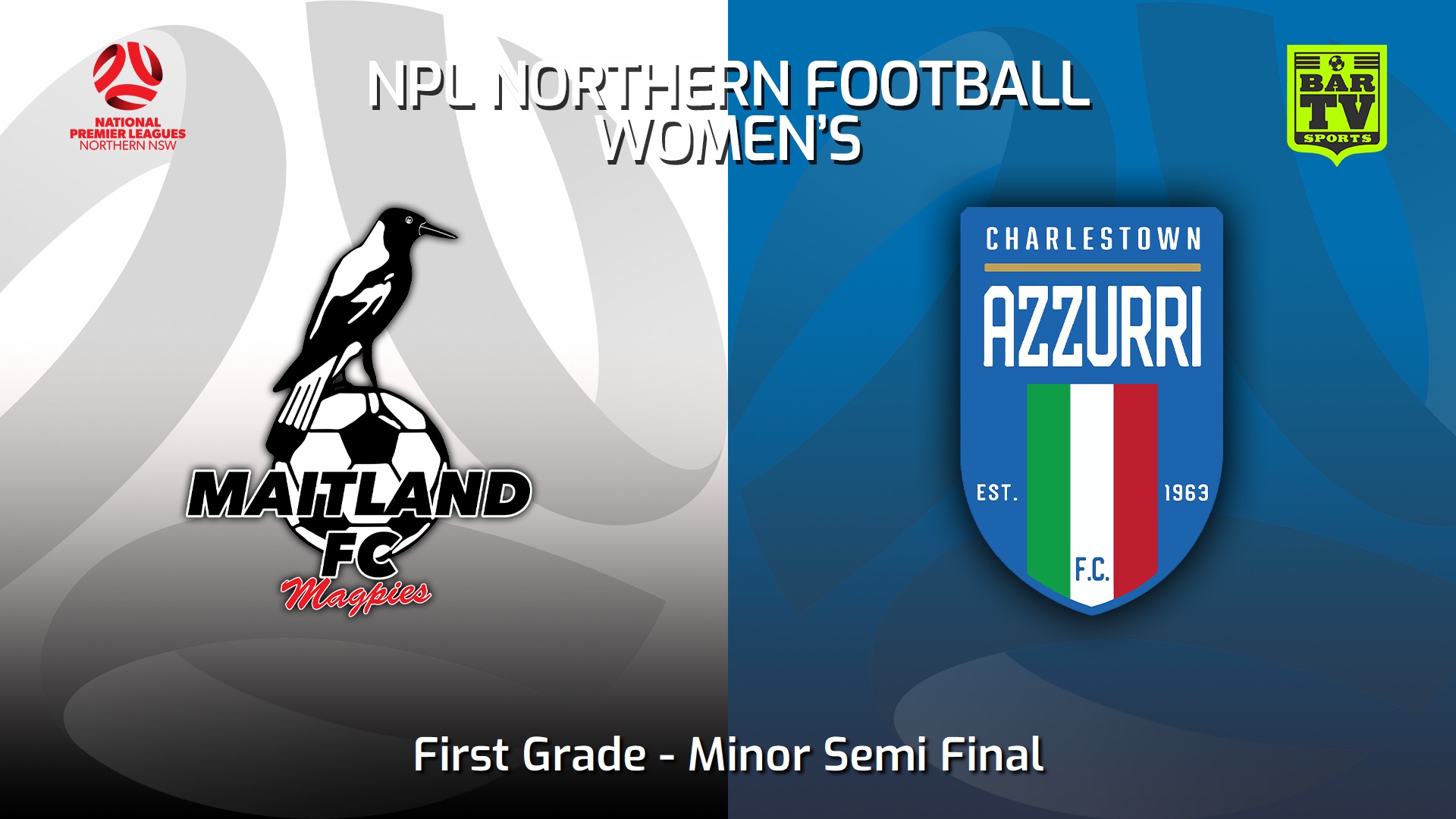 230826-NNSW NPLW Minor Semi Final - Maitland FC W v Charlestown Azzurri FC W Slate Image