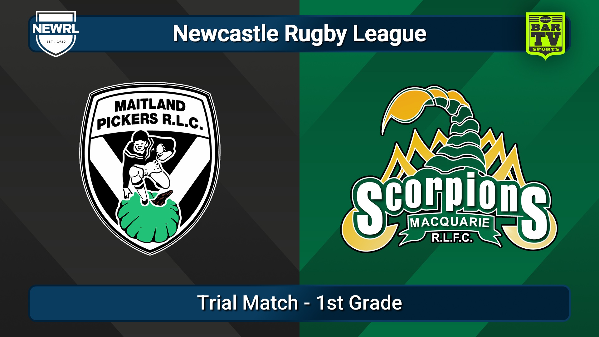 250405-video-Newcastle RL Trial Match - 1st Grade - Maitland Pickers v Macquarie Scorpions Slate Image