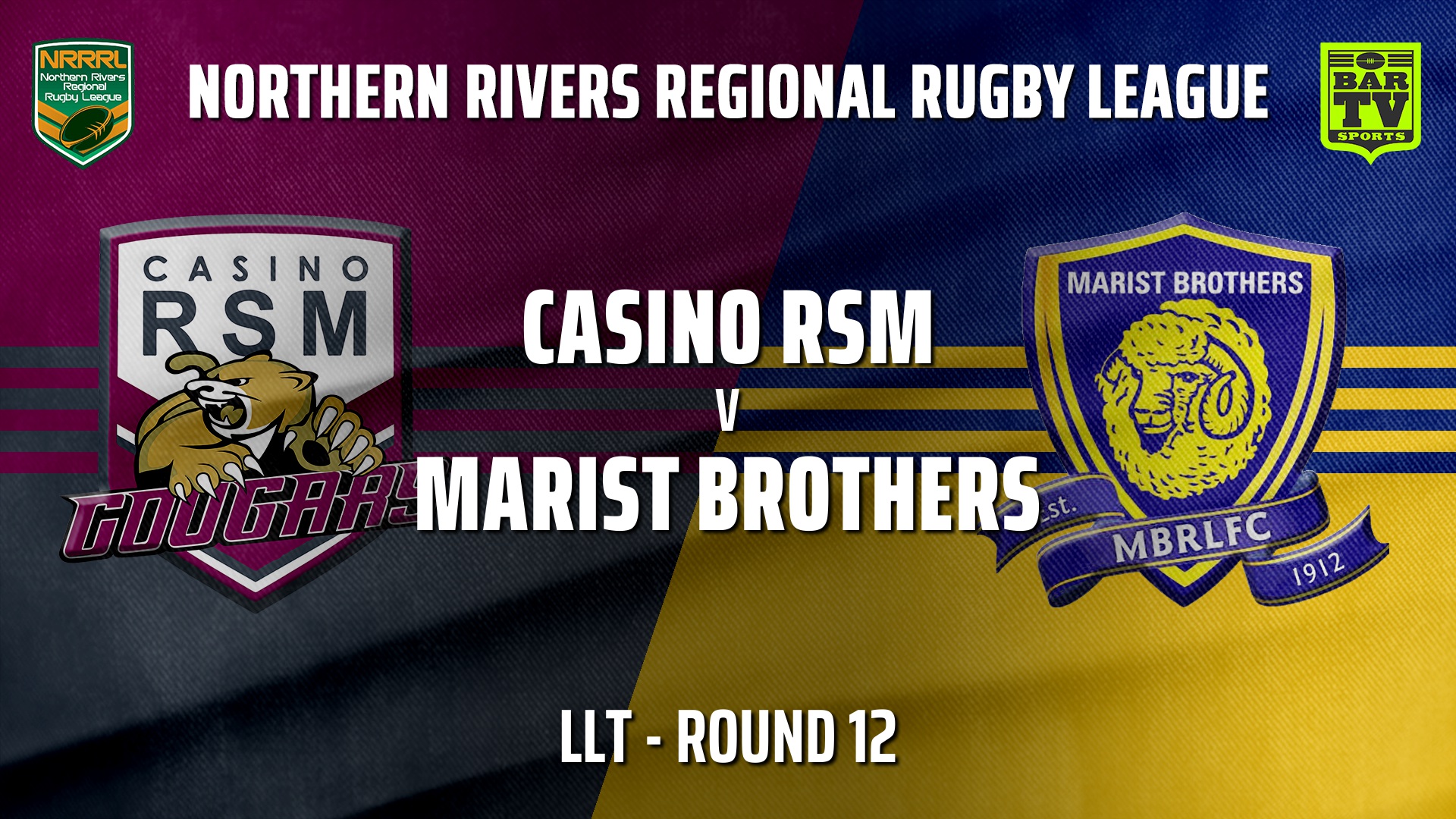 210725-Northern Rivers Round 12 - Ladies League Tag - Casino RSM Cougars v Lismore Marist Brothers Rams Slate Image