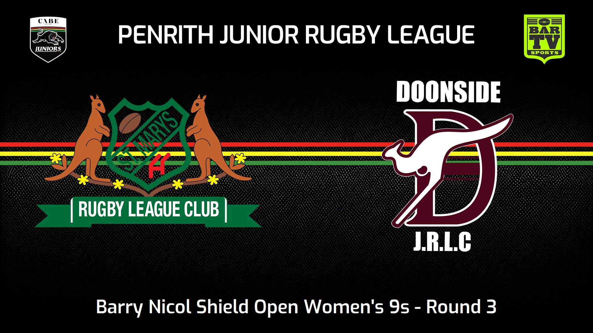 240721-video-Penrith & District Junior Rugby League Round 3 - Barry Nicol Shield Open Women's 9s - St Marys v Doonside Slate Image