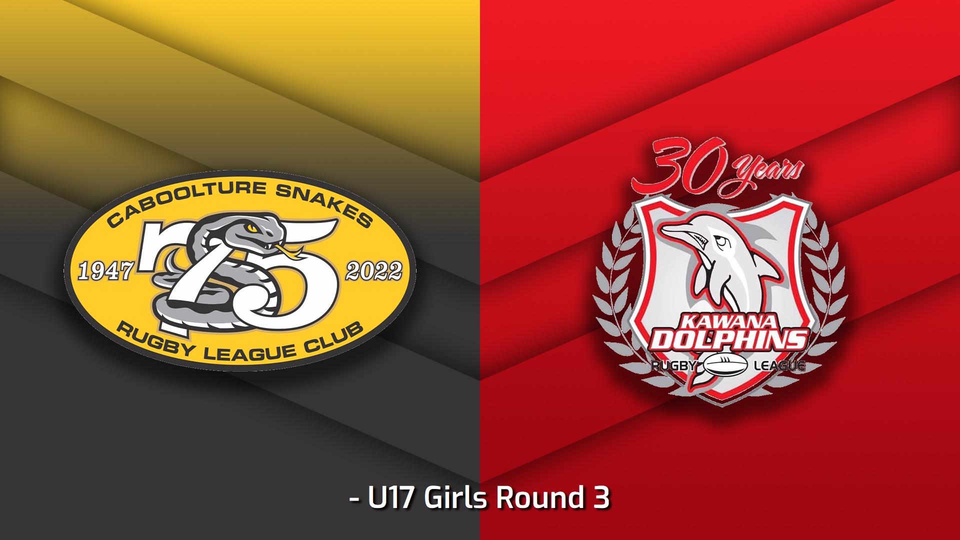 230421-Sunshine Coast Junior Rugby League U17 Girls Round 3 - Caboolture Snakes v Kawana Dolphins Slate Image