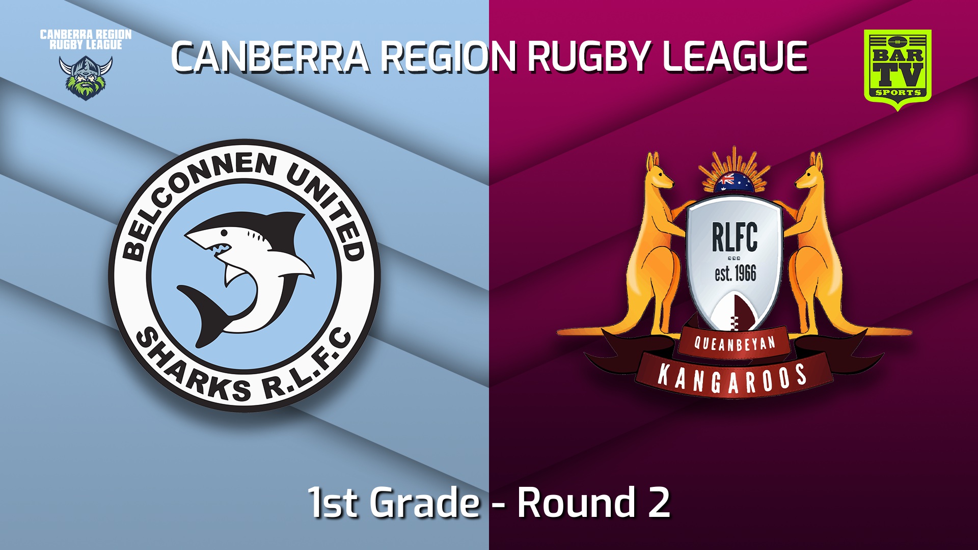 220409-Canberra Round 2 - 1st Grade - Belconnen United Sharks v Queanbeyan Kangaroos Slate Image