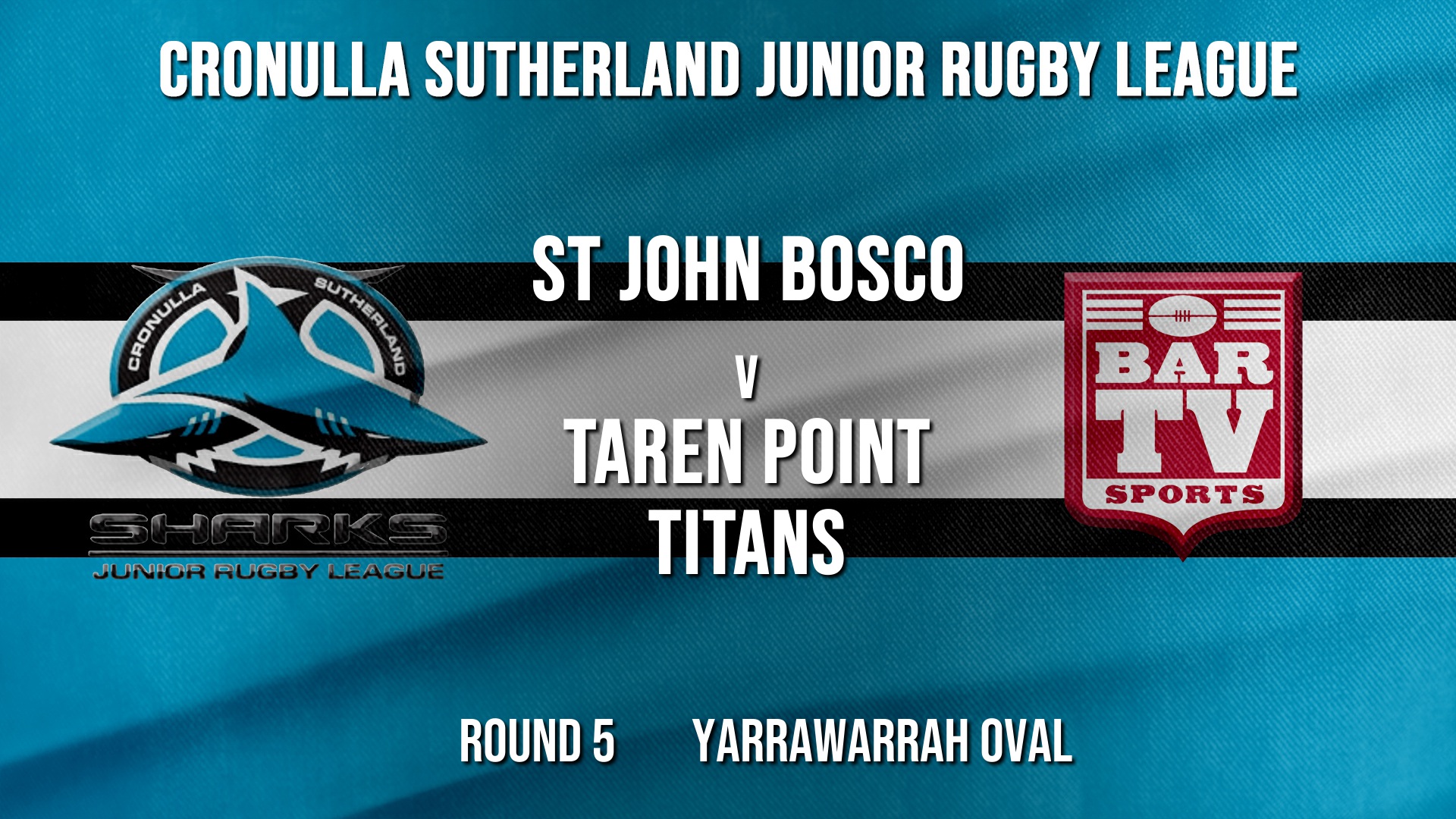 Cronulla JRL Round 5 - U/9 - St John Bosco v Taren Point Titans Slate Image