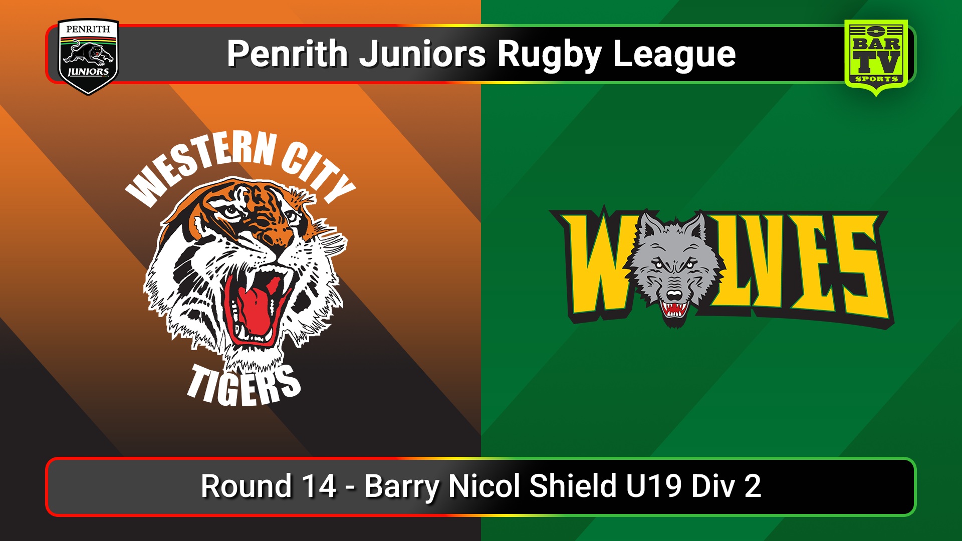 250719-video-Penrith & District Junior Rugby League Round 14 - Barry Nicol Shield U19 Div 2 - Western City Tigers v Windsor Wolves Slate Image
