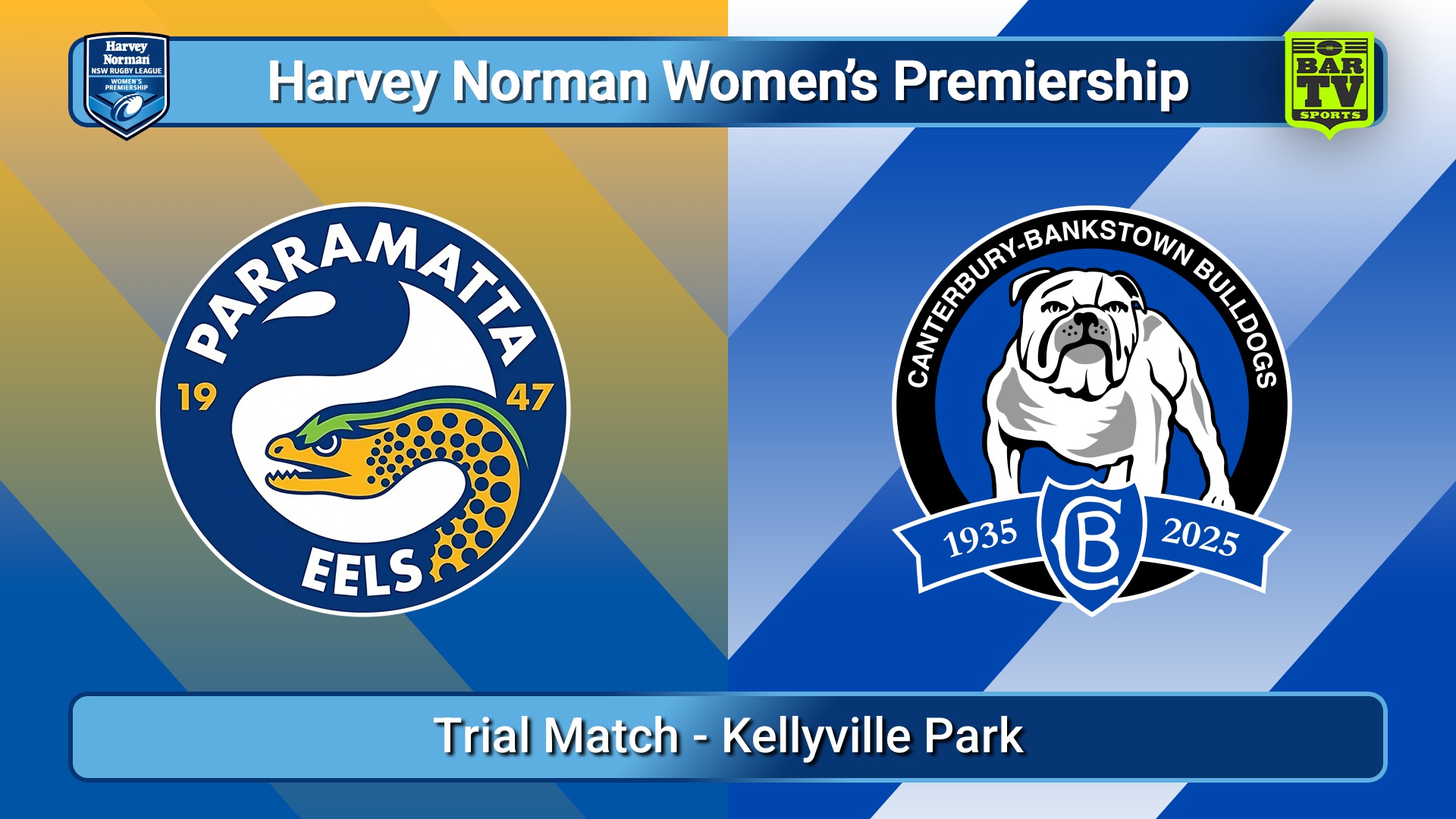 250621-video-Harvey Norman NSW Women's Premiership Trial Match - Parramatta Eels v Canterbury-Bankstown Bulldogs Slate Image