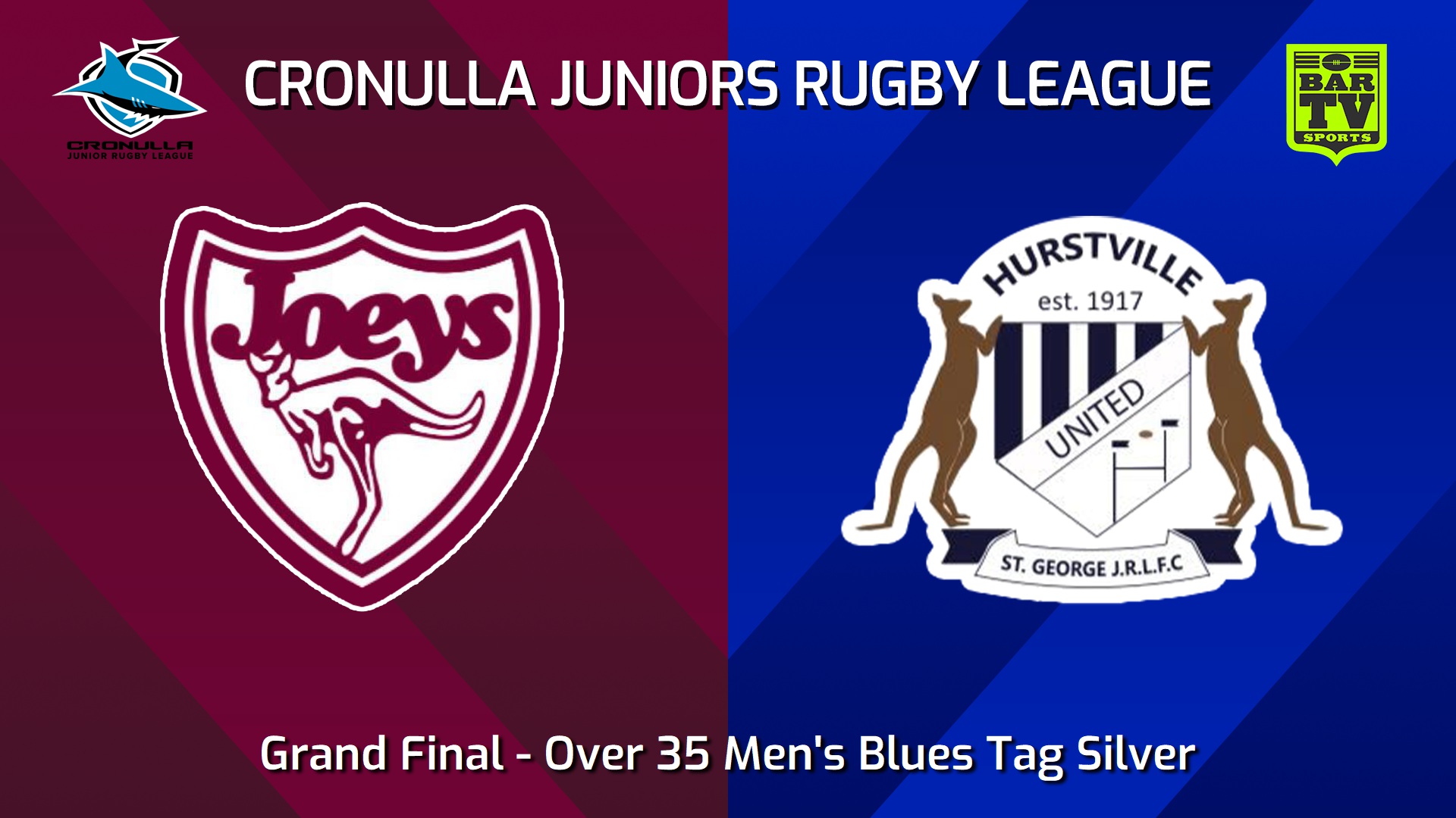 250830-video-Cronulla Juniors Grand Final - Over 35 Men's Blues Tag Silver - St Josephs v Hurstville United Slate Image