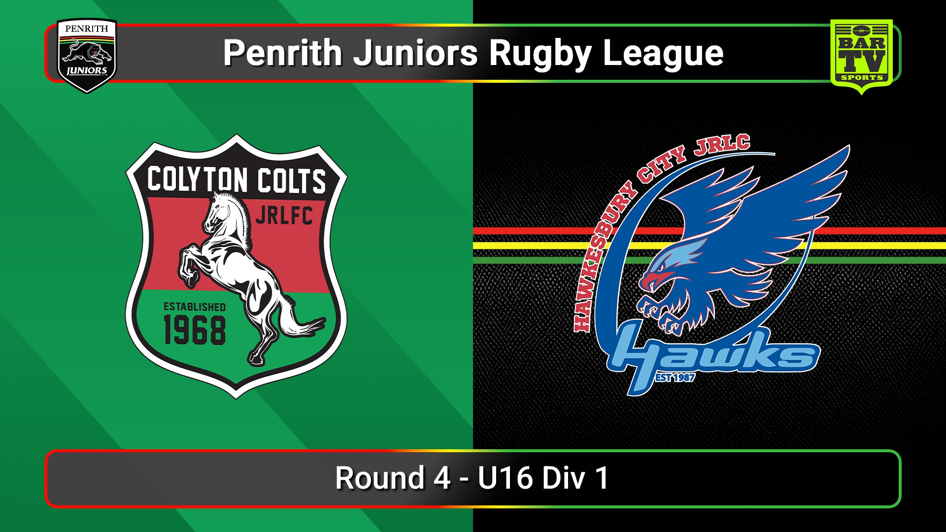 250503-video-Penrith & District Junior Rugby League Round 4 - U16 Div 1 - Colyton v Hawkesbury City Slate Image