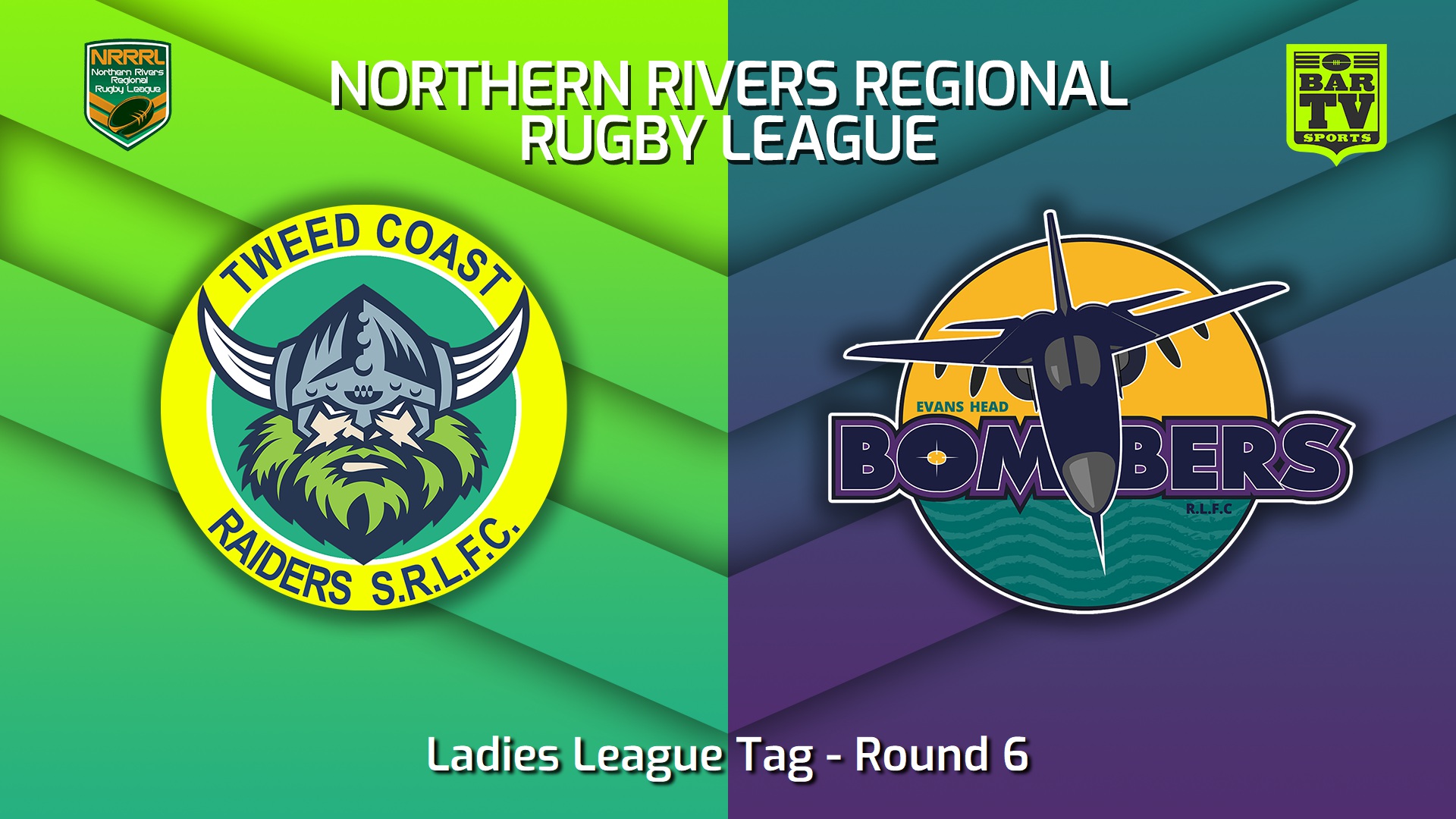 230521-Northern Rivers Round 6 - Ladies League Tag - Tweed Coast Raiders v Evans Head Bombers Slate Image
