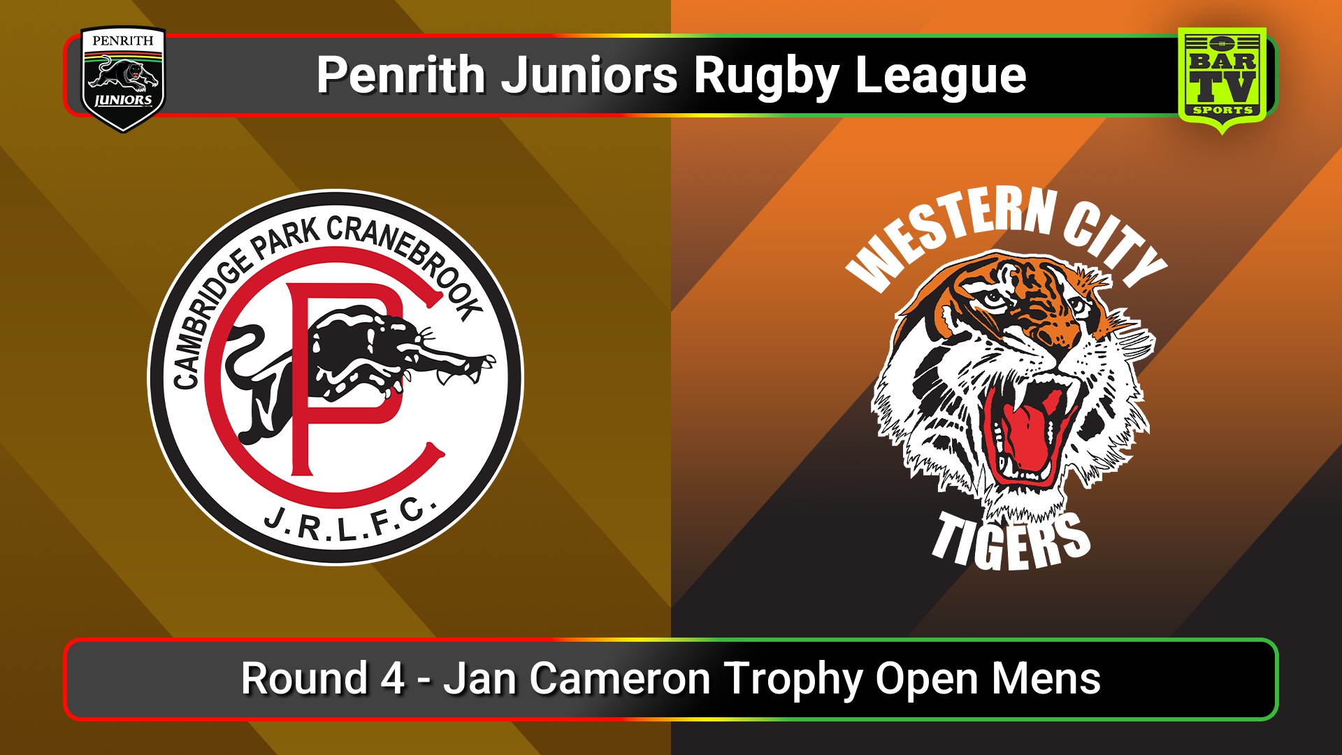 250504-video-Penrith & District Junior Rugby League Round 4 - Jan Cameron Trophy Open Mens - Cambridge Park v Western City Tigers Slate Image