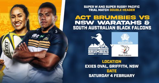 230204-TRIAL MATCH - Brumbies Women v South Australian Black Falcons Slate Image