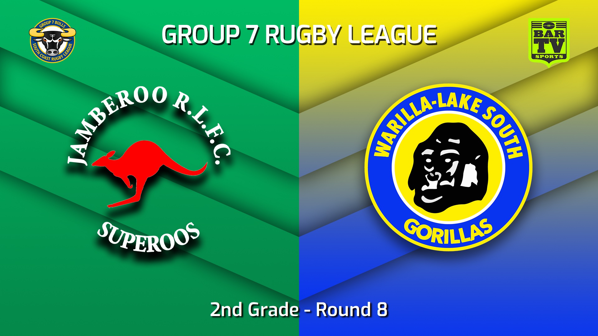 230520-South Coast Round 8 - 2nd Grade - Jamberoo Superoos v Warilla-Lake South Gorillas Slate Image