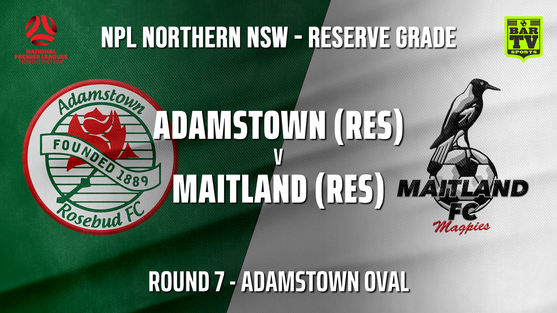 210515-NPL NNSW RES Round 7 - Adamstown Rosebud FC v Maitland FC Slate Image