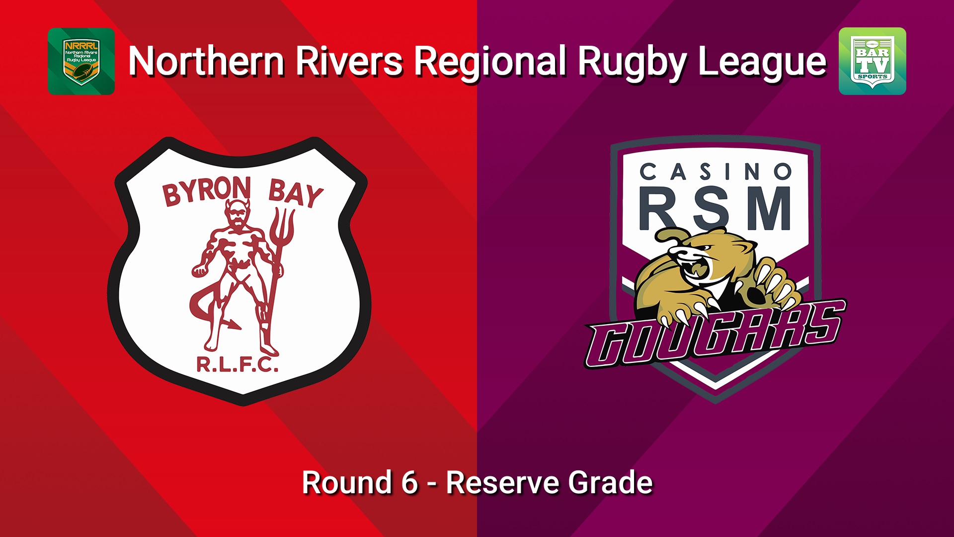 260524-video-Northern Rivers Round 6 - Reserve Grade - Byron Bay Red Devils v Casino RSM Cougars Slate Image