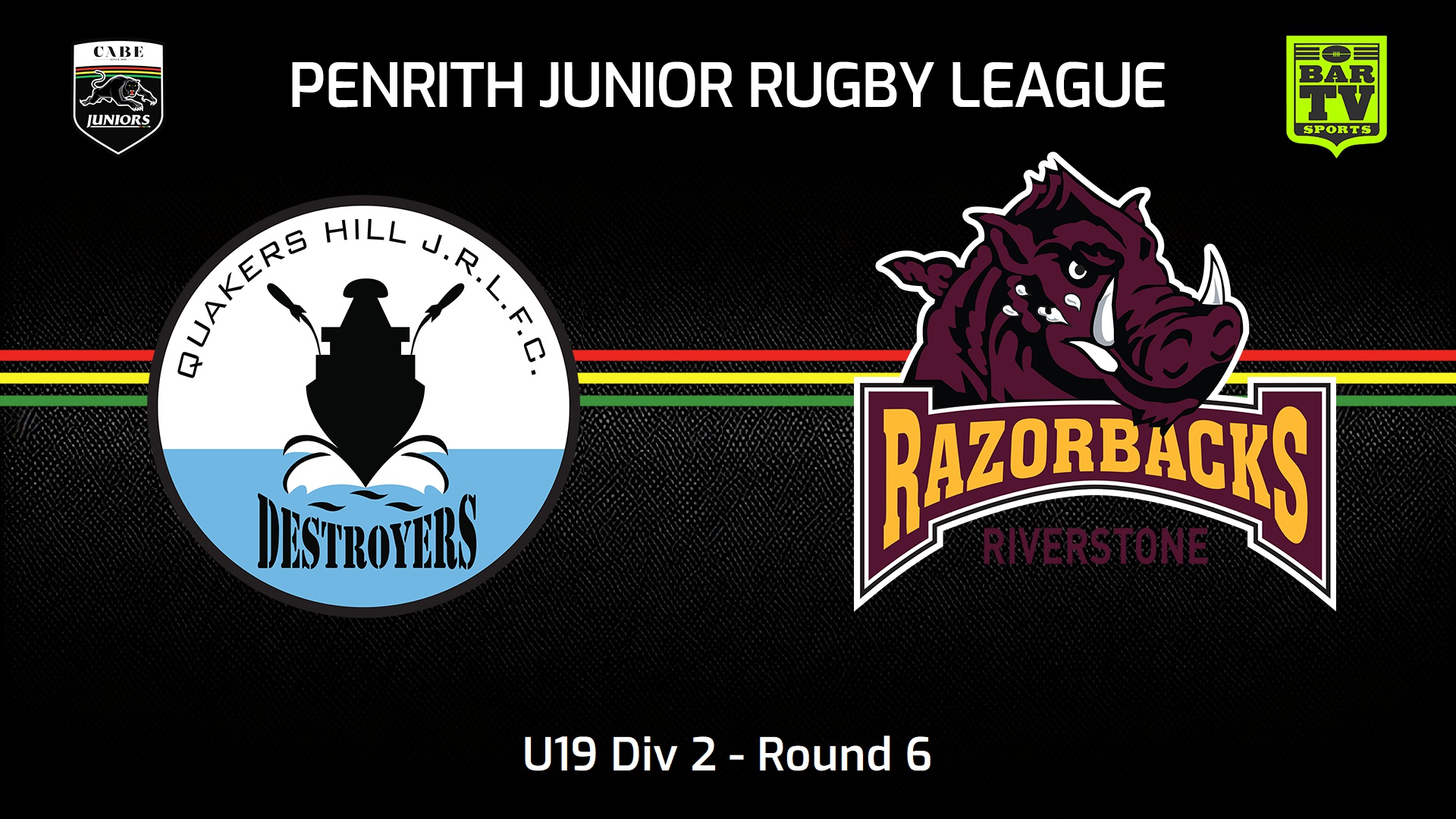 240519-video-Penrith & District Junior Rugby League Round 6 - U19 Div 2 - Quakers Hill Destroyers v Riverstone Razorbacks Slate Image