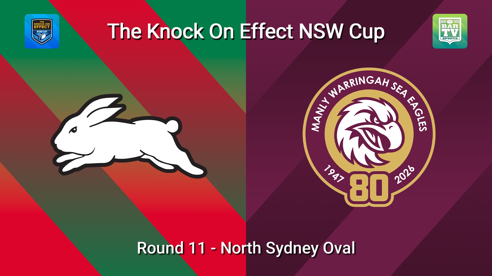 260517-video-The Knock-On Effect NSW Cup Round 11 - South Sydney Rabbitohs v Manly Warringah Sea Eagles Slate Image