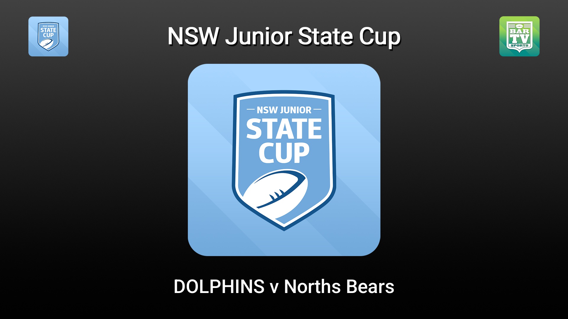 260220-video-NSW Junior State Cup Round 3 - NC 14 Girls - DOLPHINS v Norths Bears Slate Image