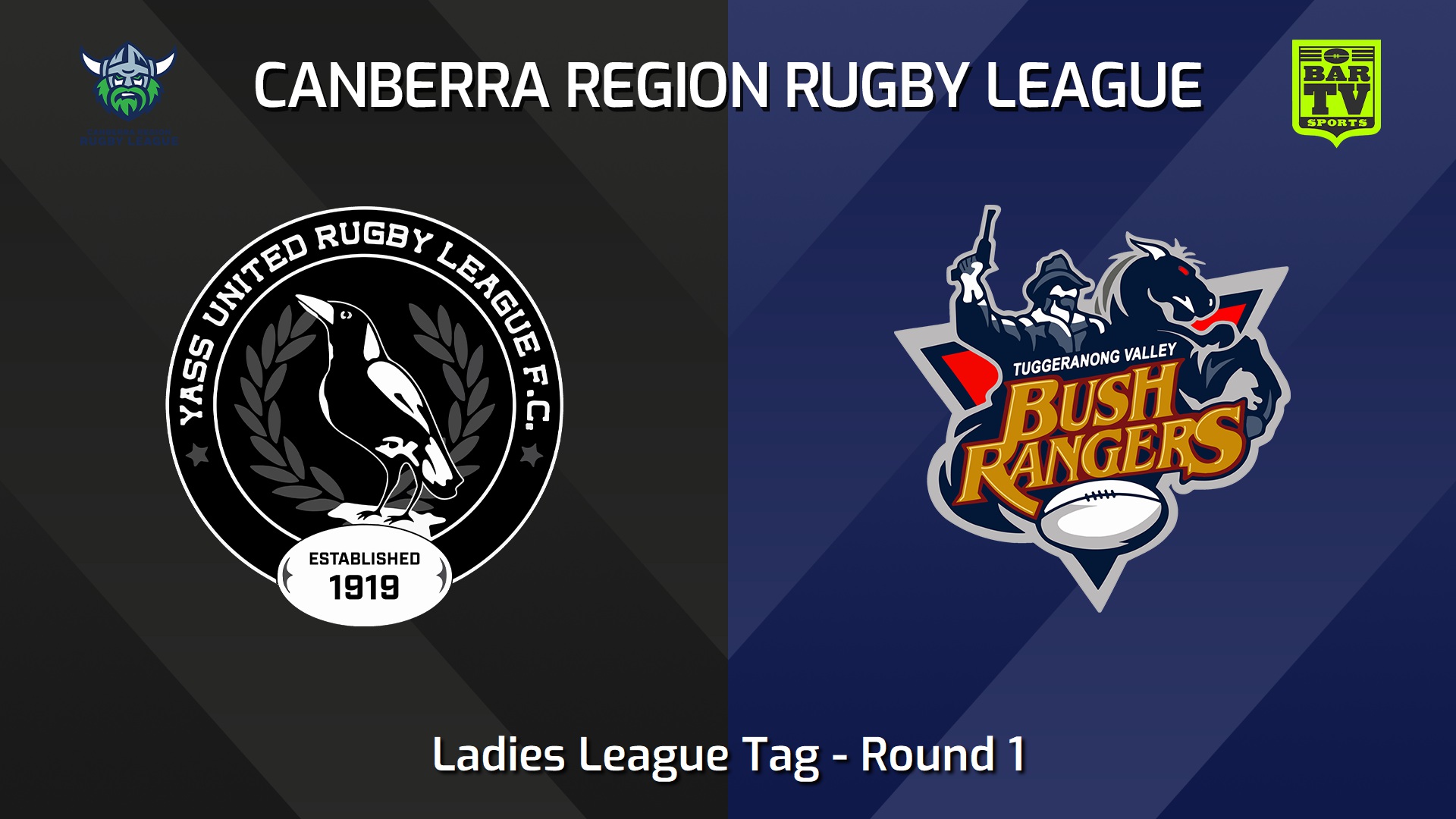 240727-video-Canberra Round 1 - Ladies League Tag - Yass Magpies v Tuggeranong Bushrangers Slate Image