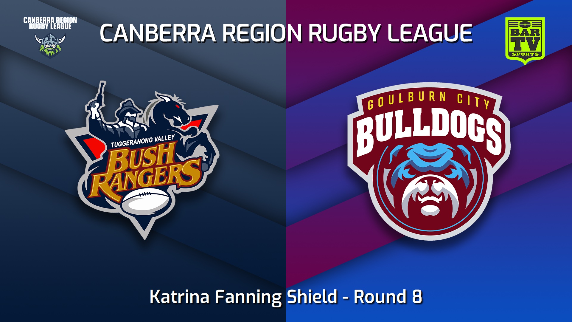 230702-Canberra Round 8 - Katrina Fanning Shield - Tuggeranong Bushrangers v Goulburn City Bulldogs Slate Image