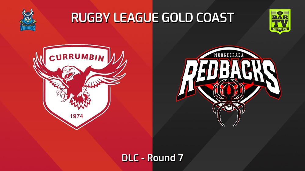 240609-video-Gold Coast Round 7 - DLC - Currumbin Eagles v Mudgeeraba Redbacks Slate Image