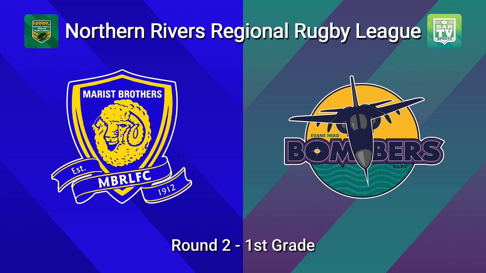 260419-video-Northern Rivers Round 2 - 1st Grade - Lismore Marist Brothers v Evans Head Bombers Slate Image