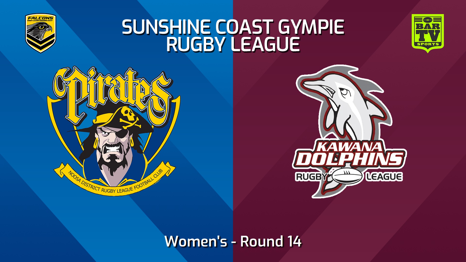 240629-video-Sunshine Coast RL Round 14 - Women's - Noosa Pirates v Kawana Dolphins Slate Image