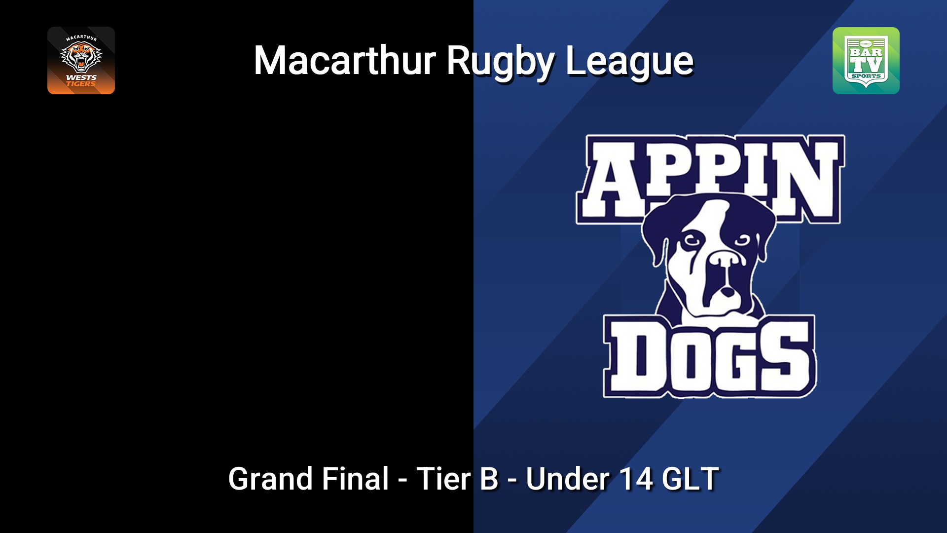 260904-video-Macarthur RL Grand Final - Tier B - Under 14 GLT - Campbelltown Warriors v Appin Dogs Slate Image