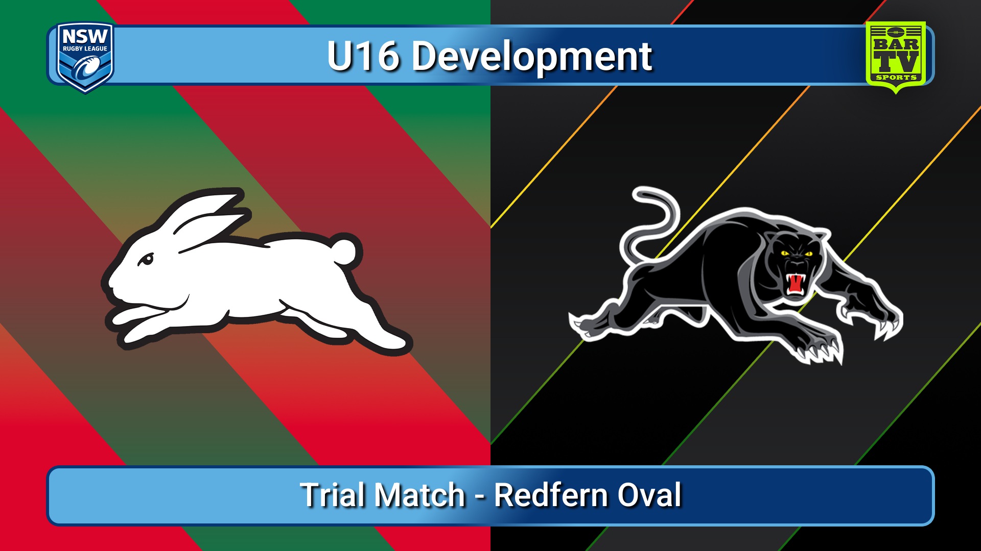 250322-video-U16 Development Trial Match - South Sydney Rabbitohs v Penrith Panthers Slate Image