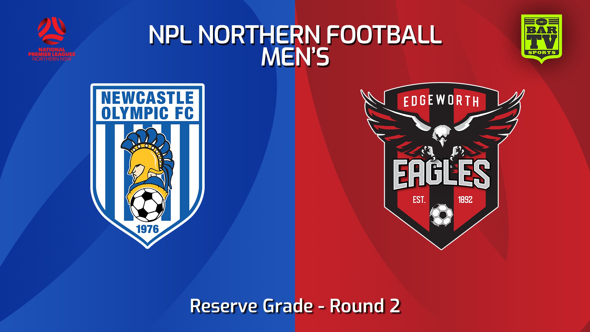 240302-NNSW NPLM Res Round 2 - Newcastle Olympic Res v Edgeworth Eagles Res Slate Image