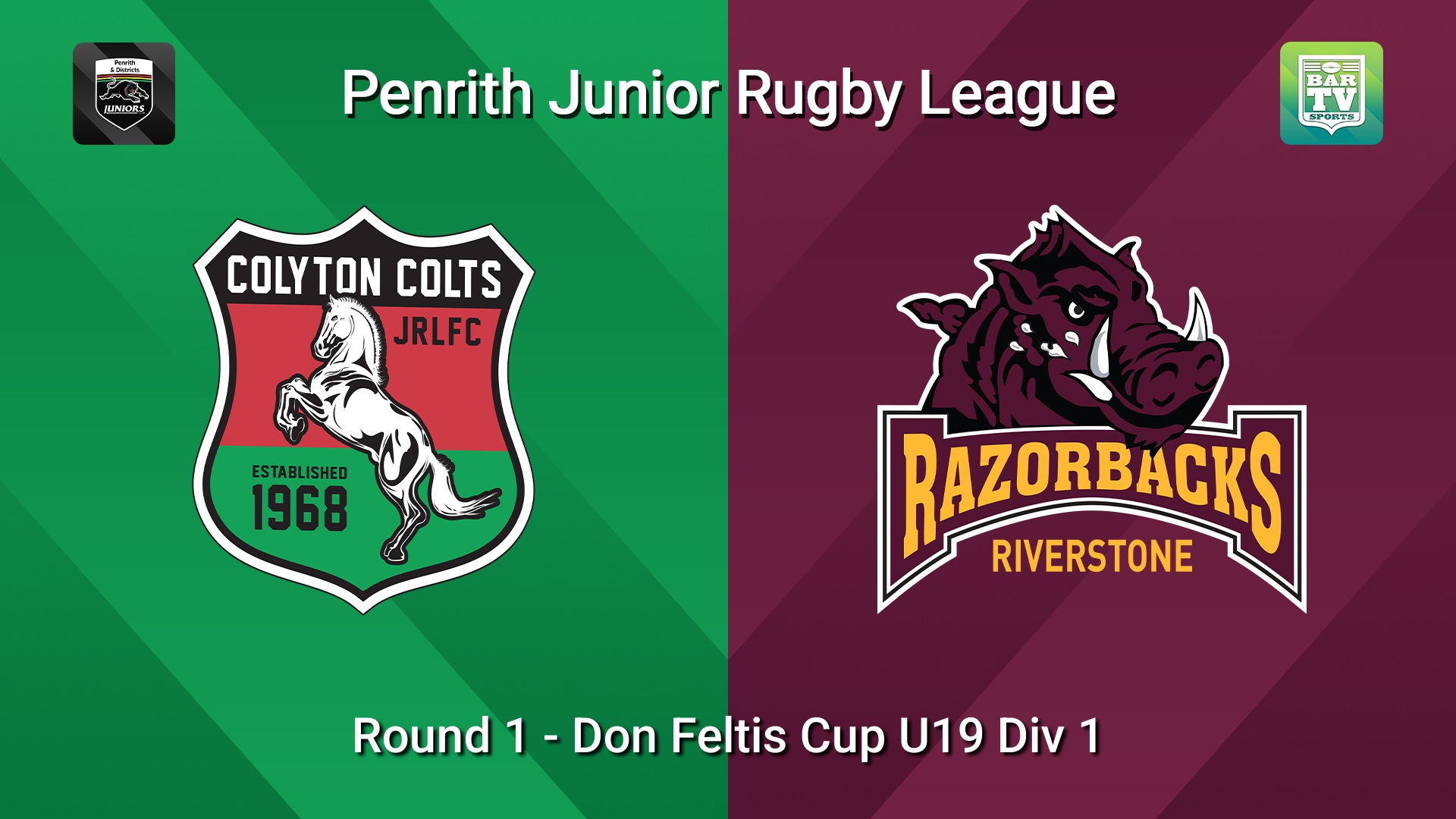260328-video-Penrith & District Junior Rugby League Round 1 - Don Feltis Cup U19 Div 1 - Colyton v Riverstone Minigame Slate Image