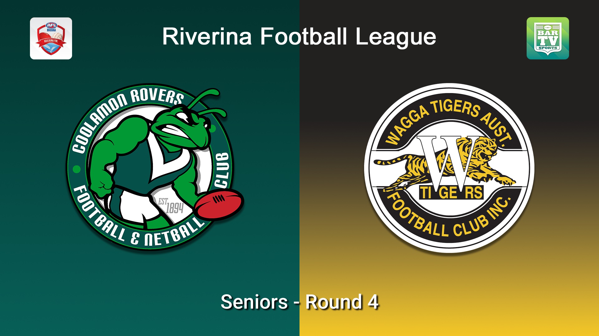 260403-video-Riverina Football League Round 4 - Coolamon Rovers v Wagga Tigers Slate Image